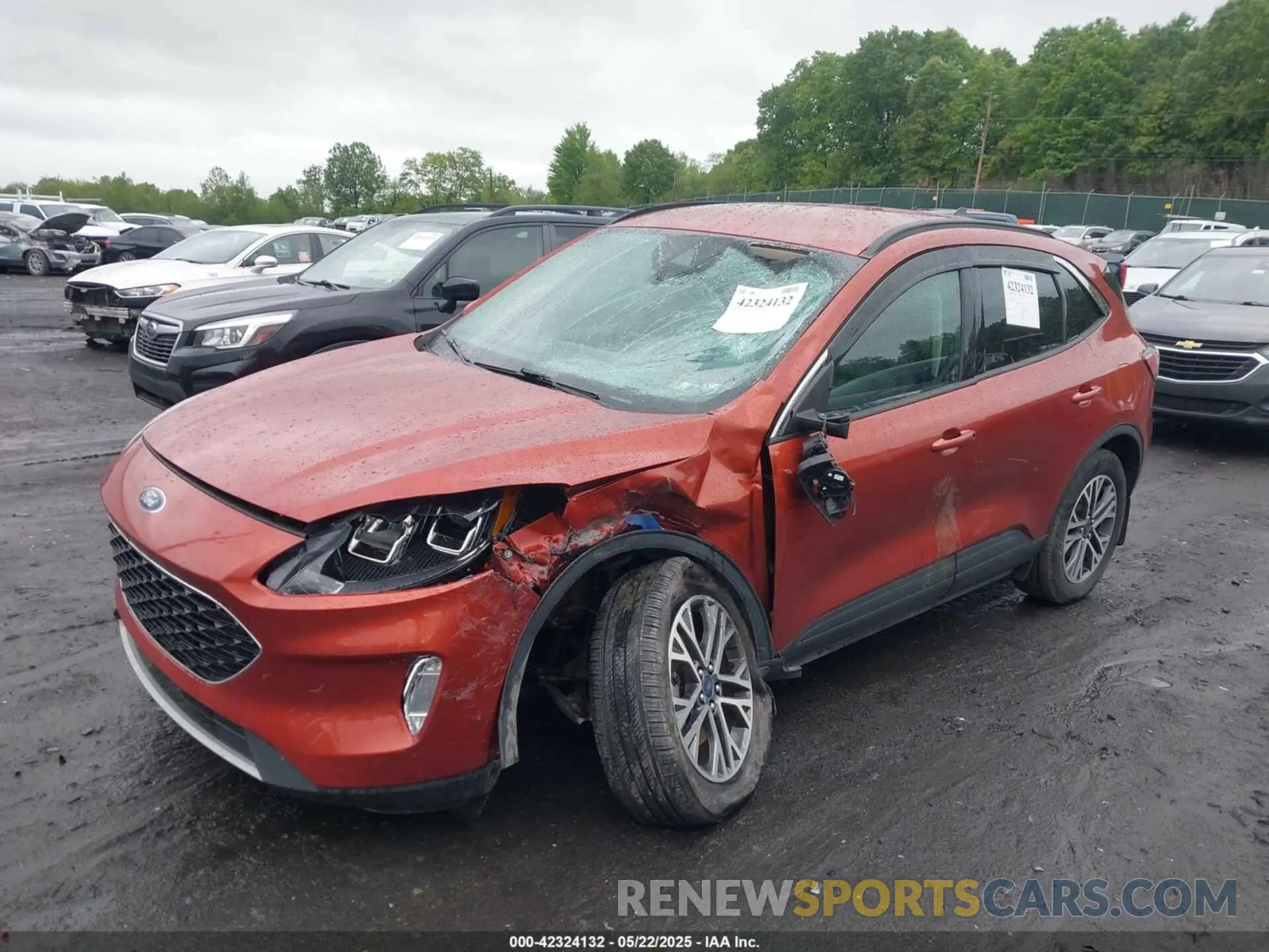 2 Photograph of a damaged car 1FMCU9H94LUA45296 FORD ESCAPE 2020
