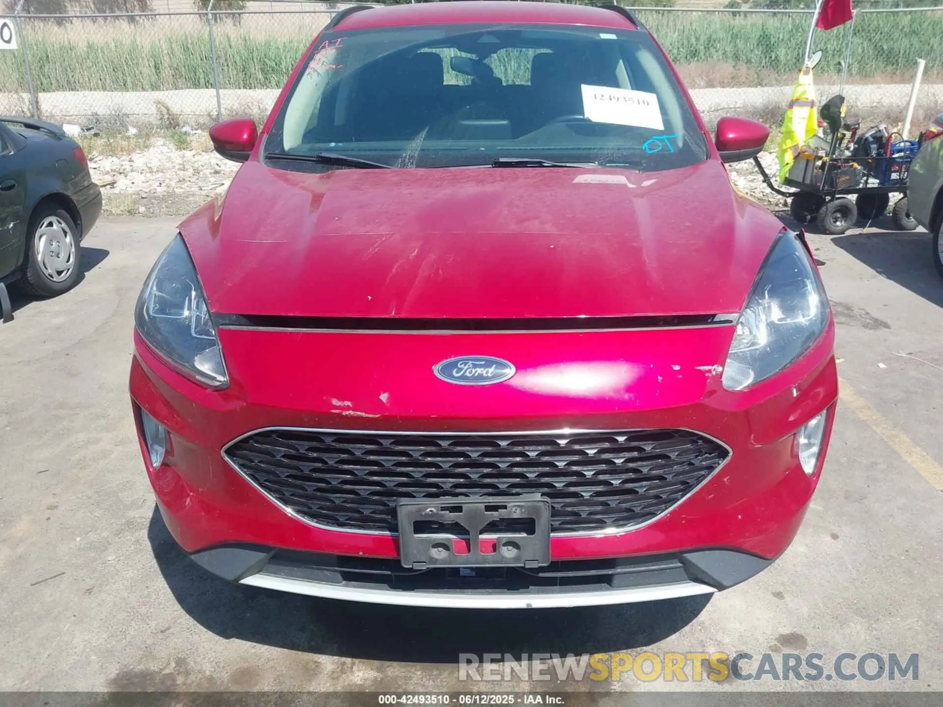 12 Photograph of a damaged car 1FMCU9H96LUB93983 FORD ESCAPE 2020