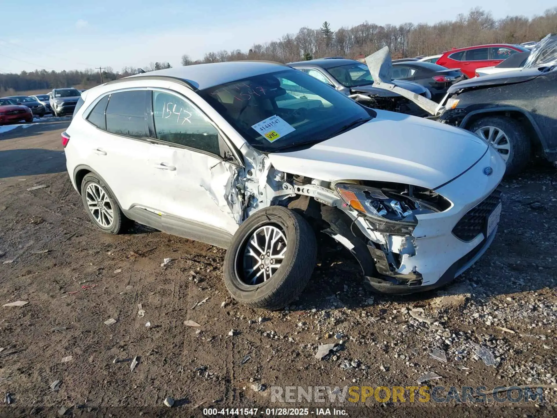 1 Photograph of a damaged car 1FMCU9H97LUA44546 FORD ESCAPE 2020