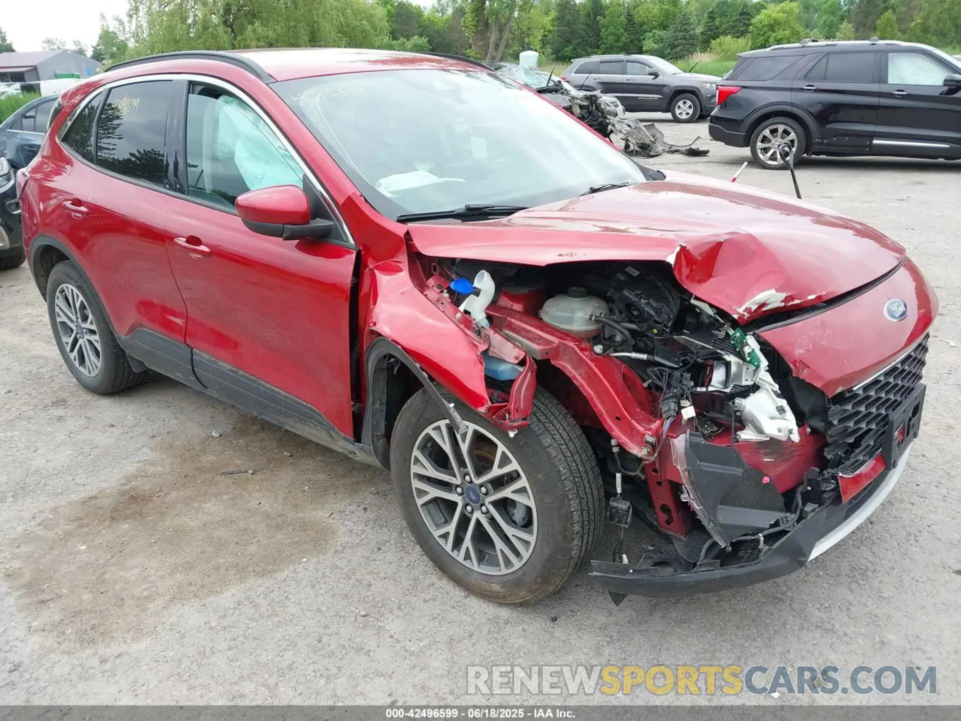 1 Photograph of a damaged car 1FMCU9H97LUA58074 FORD ESCAPE 2020