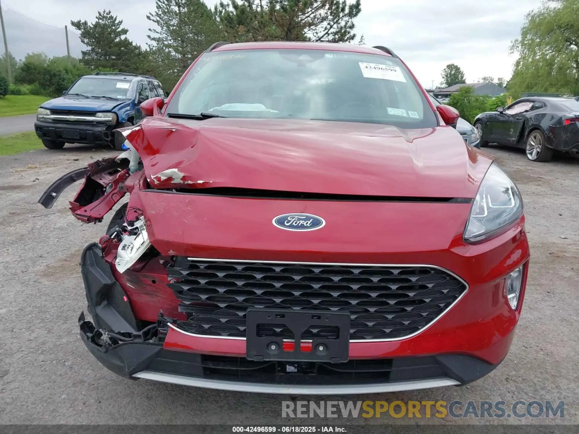 13 Photograph of a damaged car 1FMCU9H97LUA58074 FORD ESCAPE 2020