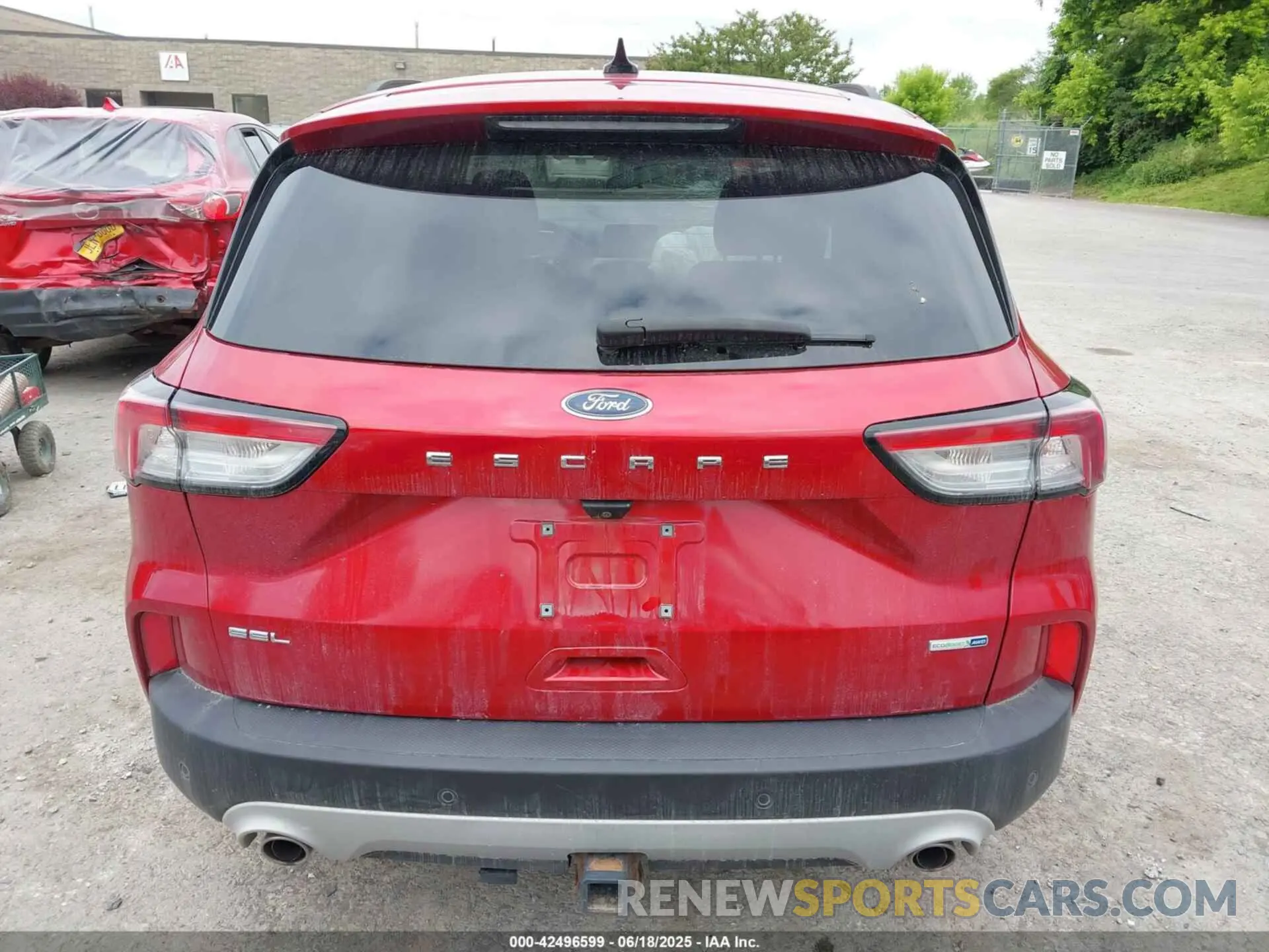 17 Photograph of a damaged car 1FMCU9H97LUA58074 FORD ESCAPE 2020