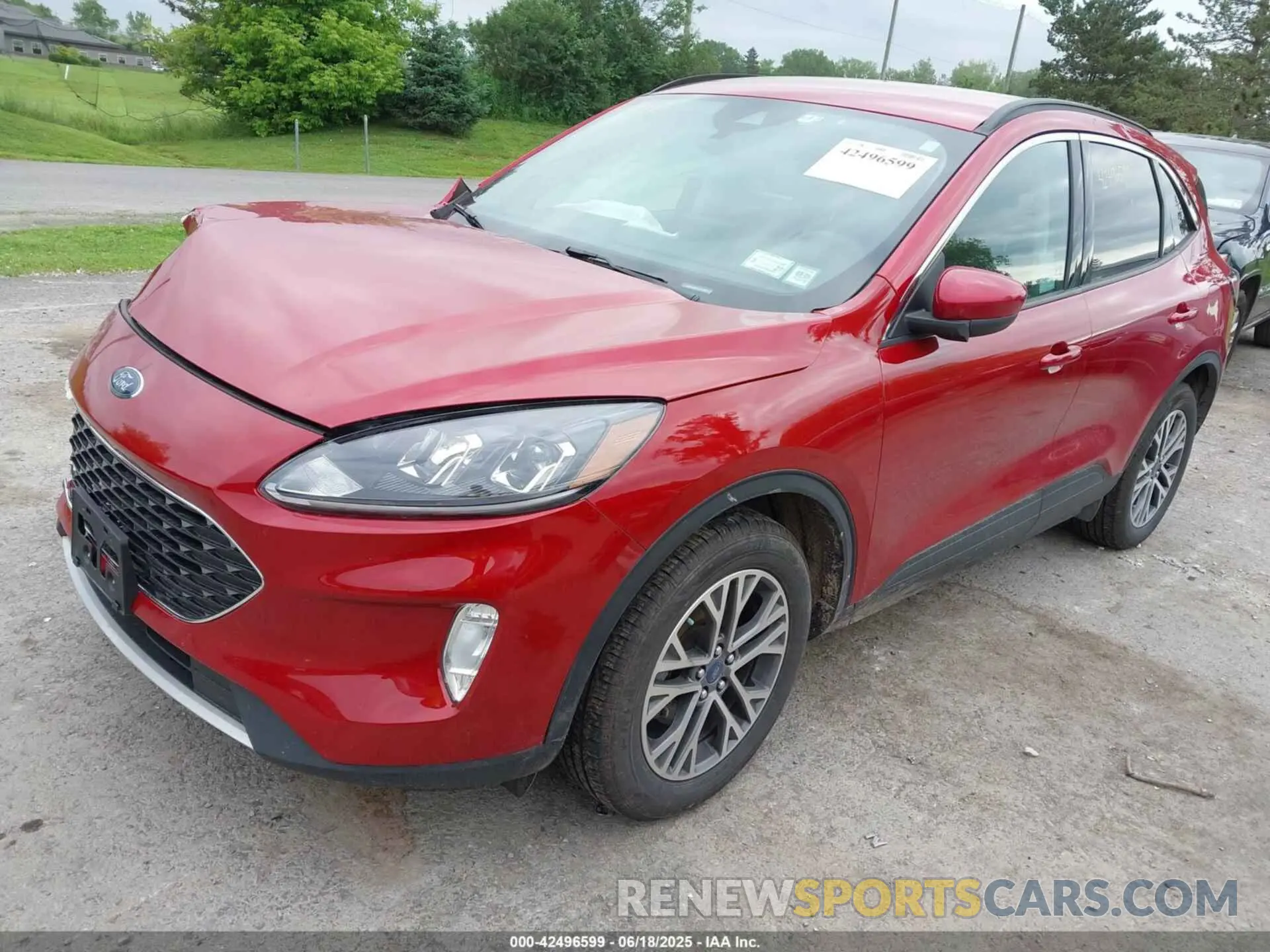 2 Photograph of a damaged car 1FMCU9H97LUA58074 FORD ESCAPE 2020