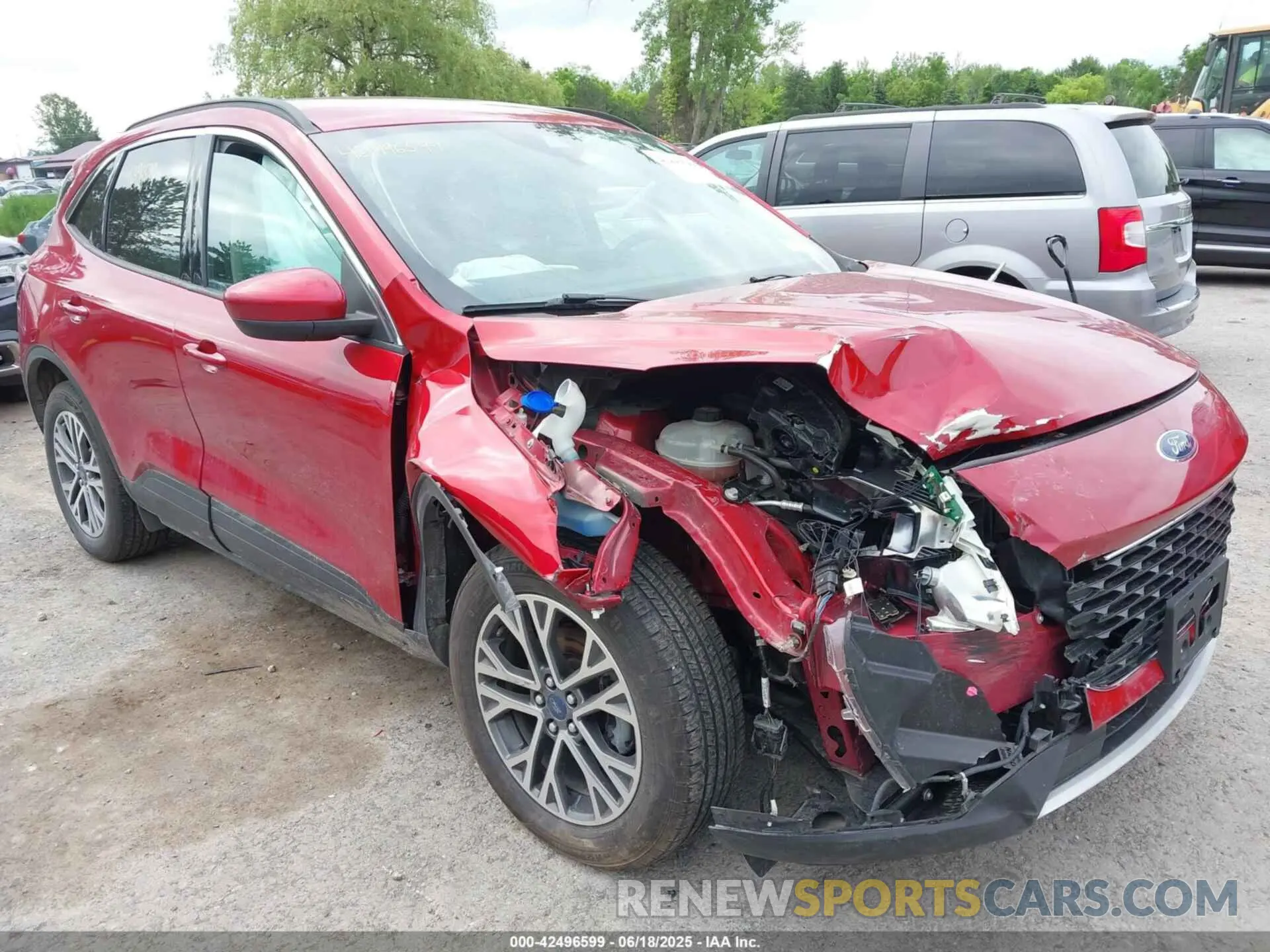 6 Photograph of a damaged car 1FMCU9H97LUA58074 FORD ESCAPE 2020