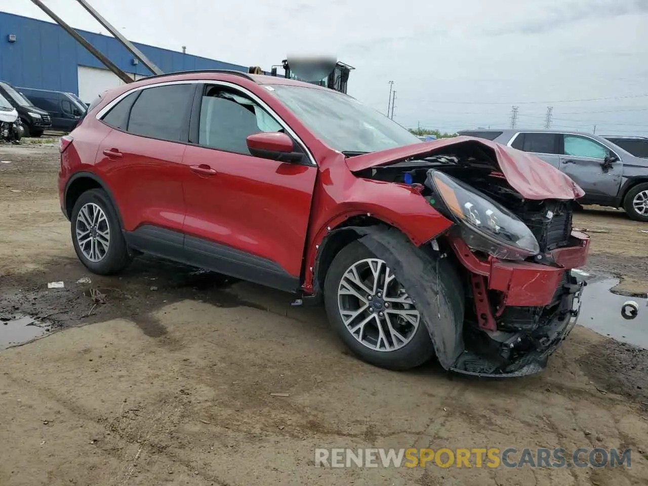 4 Photograph of a damaged car 1FMCU9H97LUC18700 FORD ESCAPE 2020