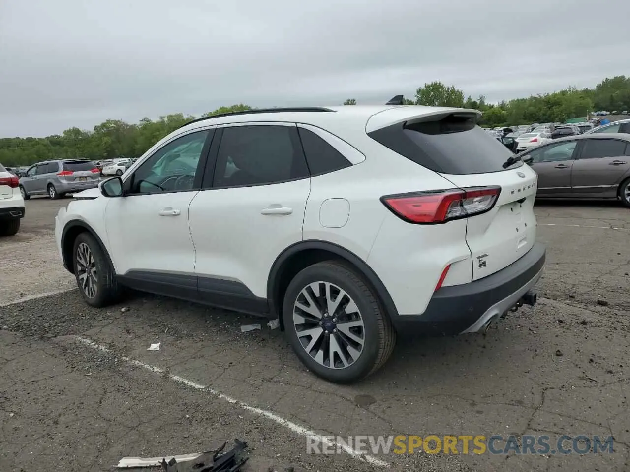 2 Photograph of a damaged car 1FMCU9H98LUA90001 FORD ESCAPE 2020