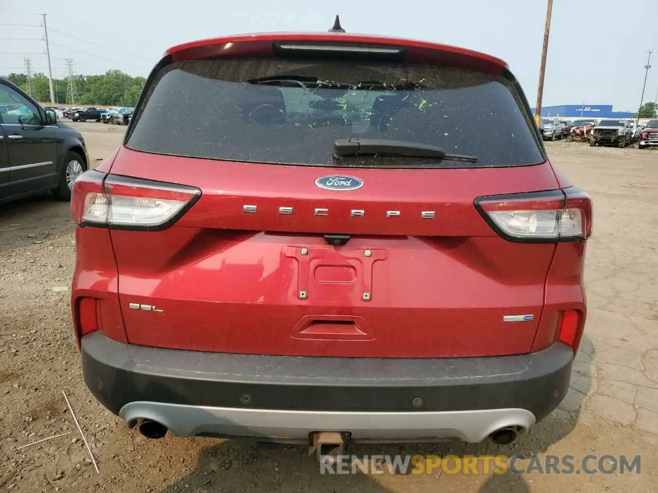 6 Photograph of a damaged car 1FMCU9H99LUA52647 FORD ESCAPE 2020