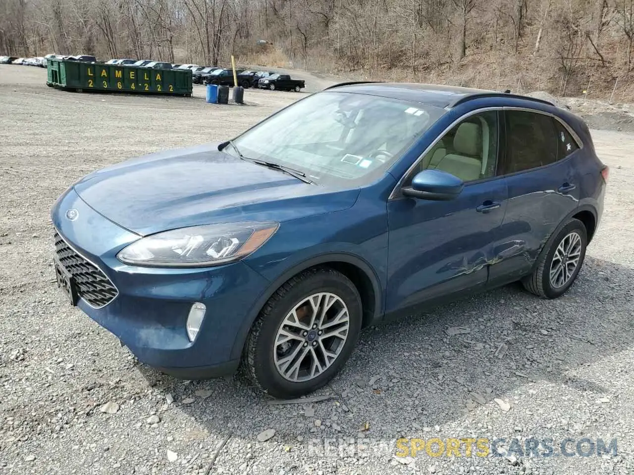 1 Photograph of a damaged car 1FMCU9H9XLUC53022 FORD ESCAPE 2020