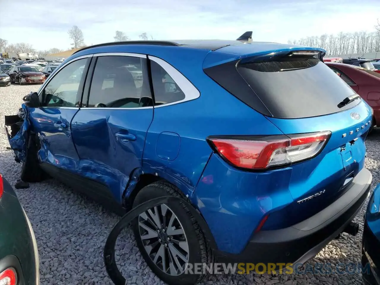 2 Photograph of a damaged car 1FMCU9J90LUA09633 FORD ESCAPE 2020