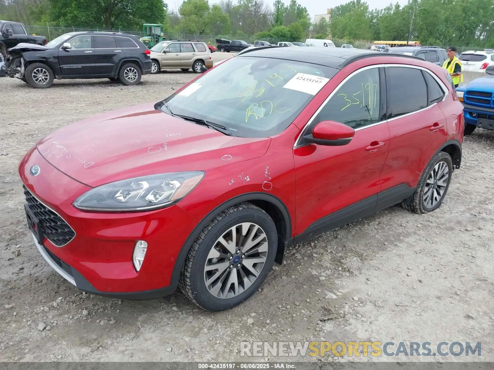 2 Photograph of a damaged car 1FMCU9J90LUA49310 FORD ESCAPE 2020
