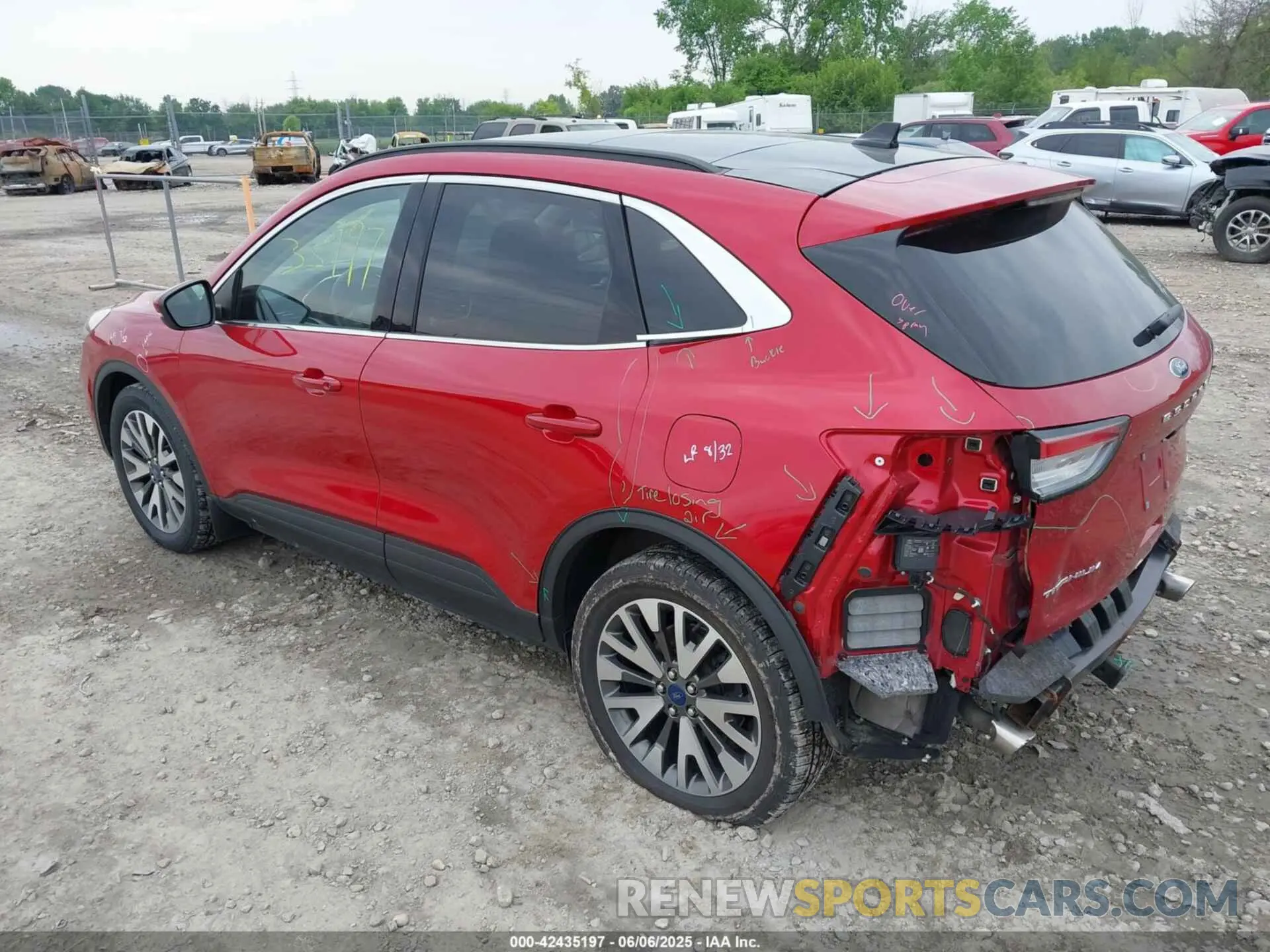 3 Photograph of a damaged car 1FMCU9J90LUA49310 FORD ESCAPE 2020