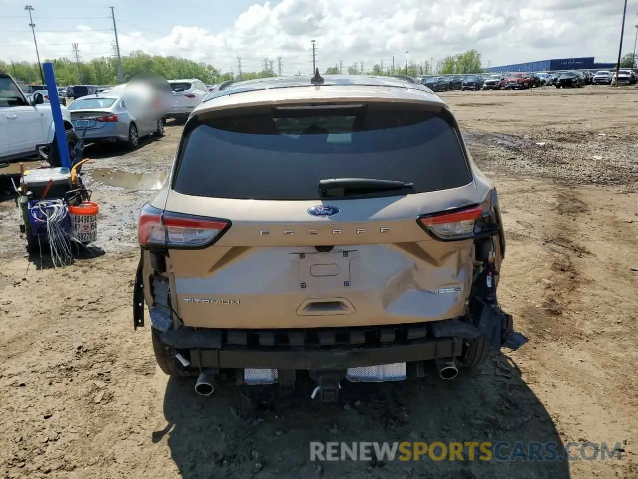 6 Photograph of a damaged car 1FMCU9J90LUA49890 FORD ESCAPE 2020