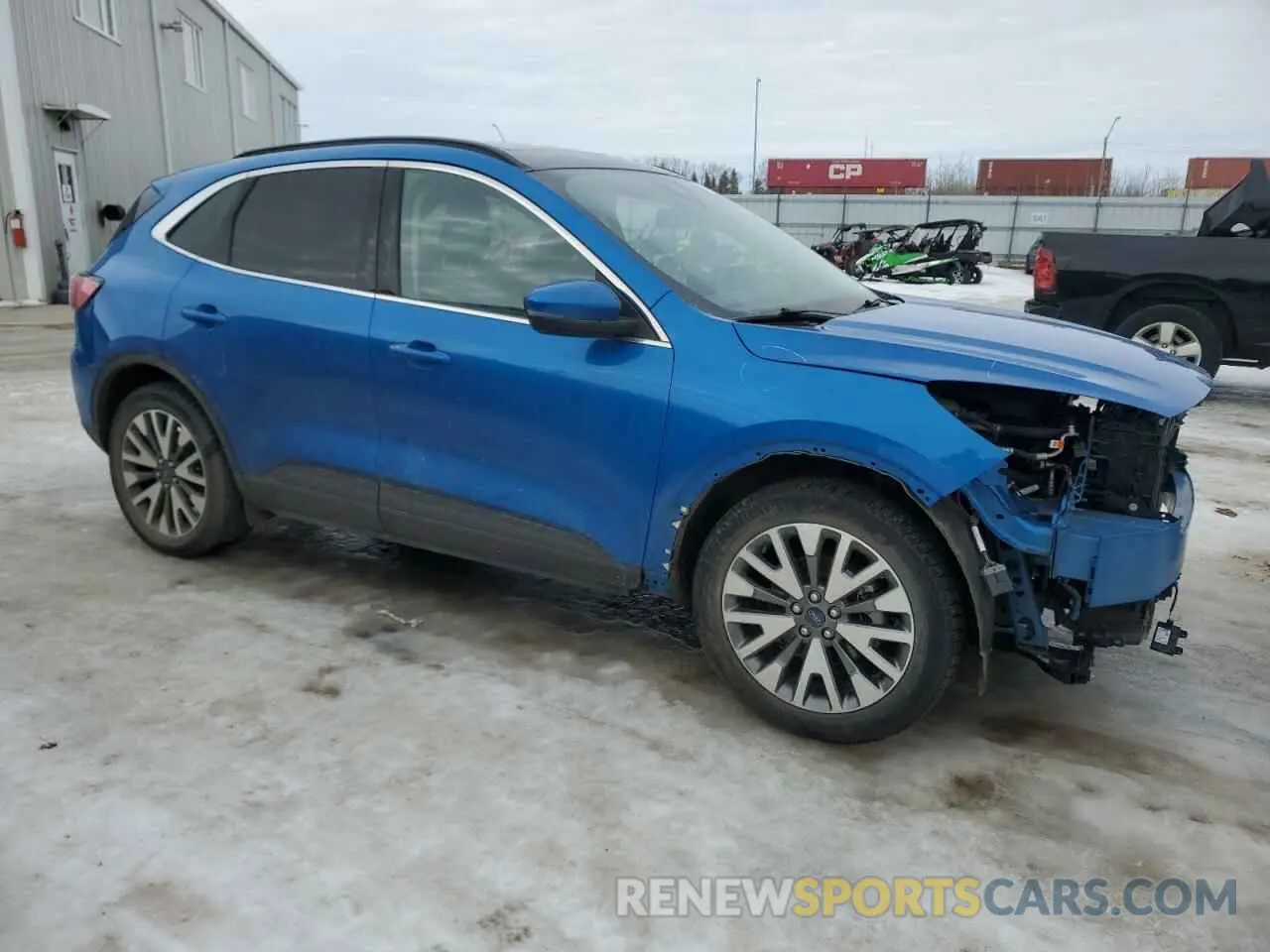 4 Photograph of a damaged car 1FMCU9J92LUA16437 FORD ESCAPE 2020