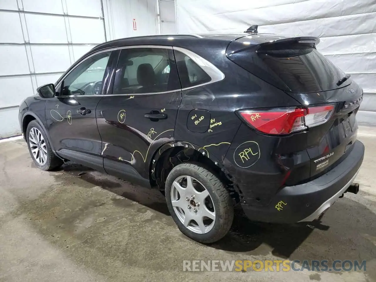 2 Photograph of a damaged car 1FMCU9J92LUA37546 FORD ESCAPE 2020
