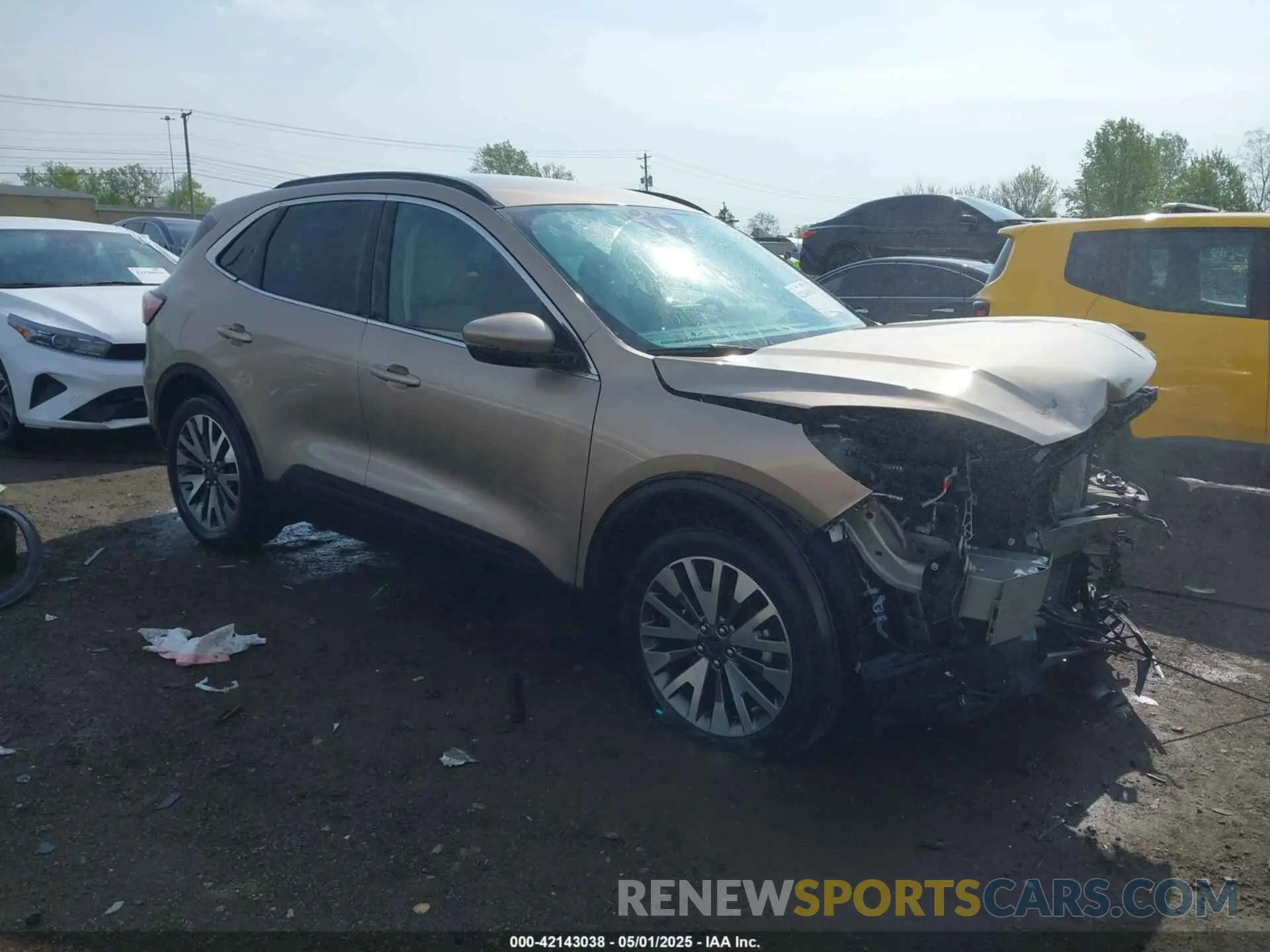 1 Photograph of a damaged car 1FMCU9J92LUB48243 FORD ESCAPE 2020