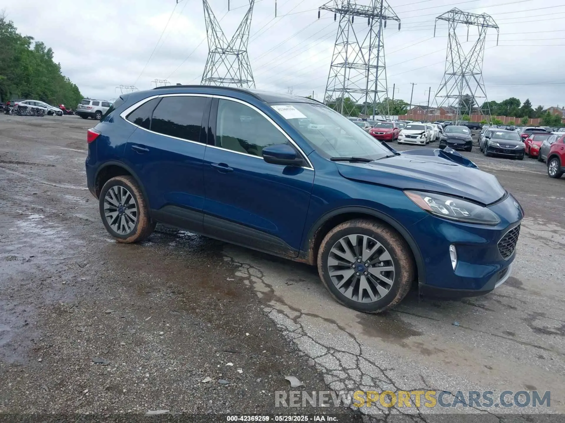 1 Photograph of a damaged car 1FMCU9J92LUC16654 FORD ESCAPE 2020