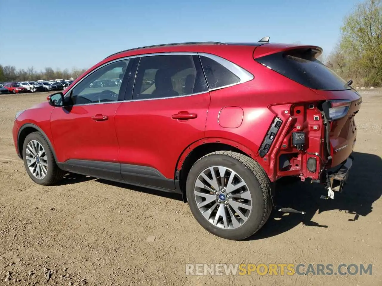 2 Photograph of a damaged car 1FMCU9J94LUC68545 FORD ESCAPE 2020