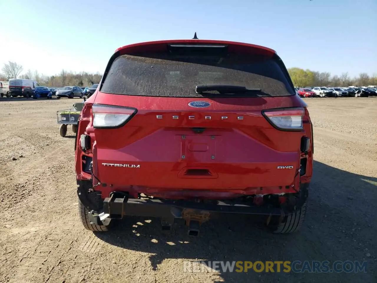 6 Photograph of a damaged car 1FMCU9J94LUC68545 FORD ESCAPE 2020
