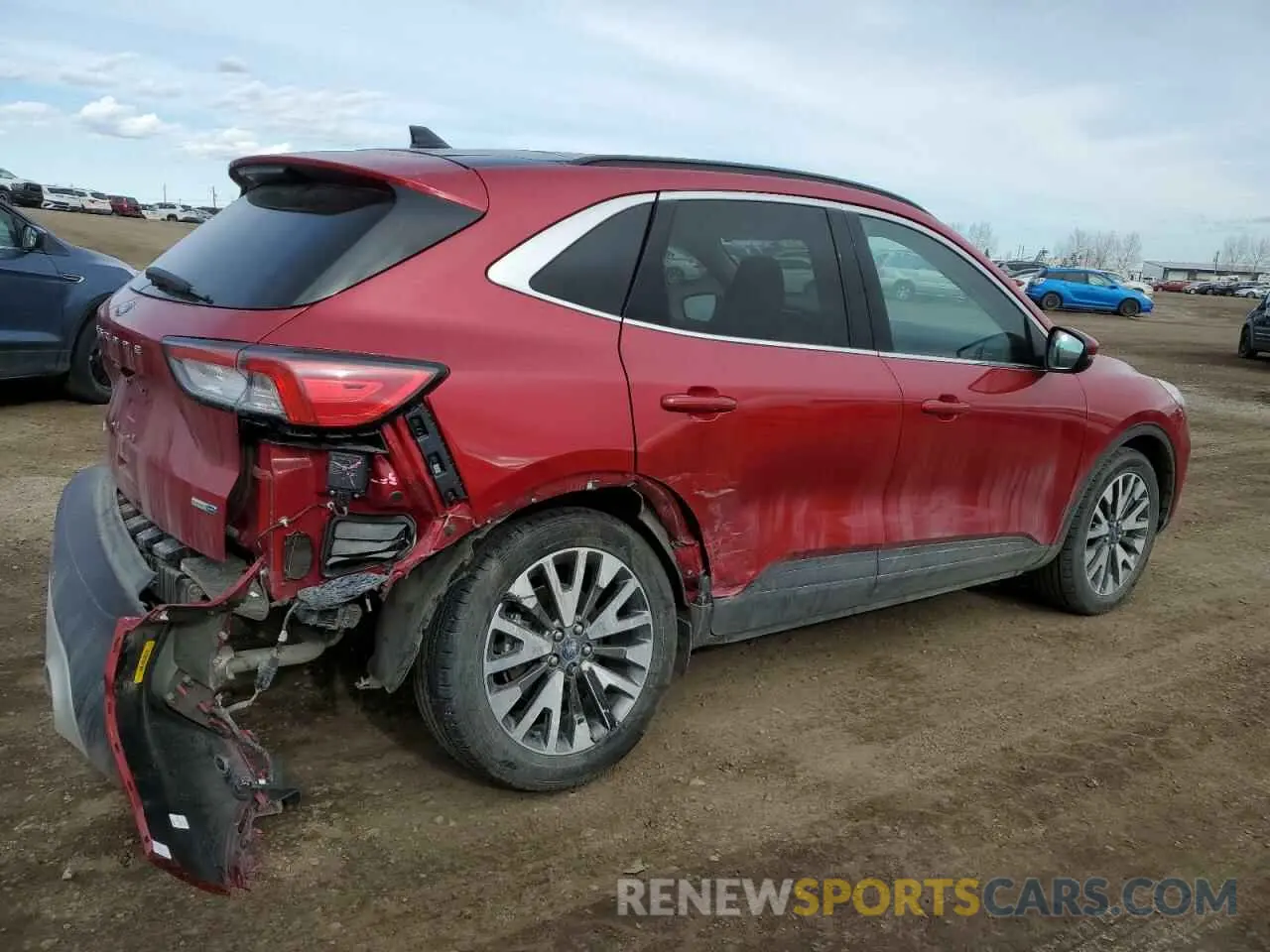 3 Photograph of a damaged car 1FMCU9J95LUA42353 FORD ESCAPE 2020