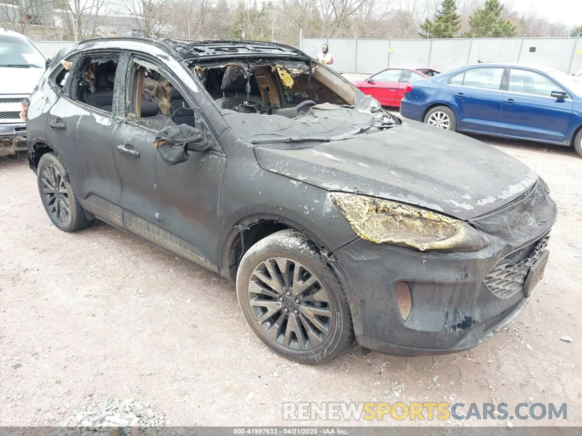 1 Photograph of a damaged car 1FMCU9J95LUB42775 FORD ESCAPE 2020