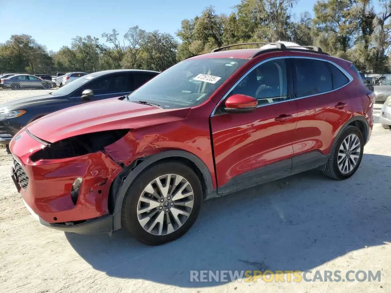 1 Photograph of a damaged car 1FMCU9J96LUA60019 FORD ESCAPE 2020
