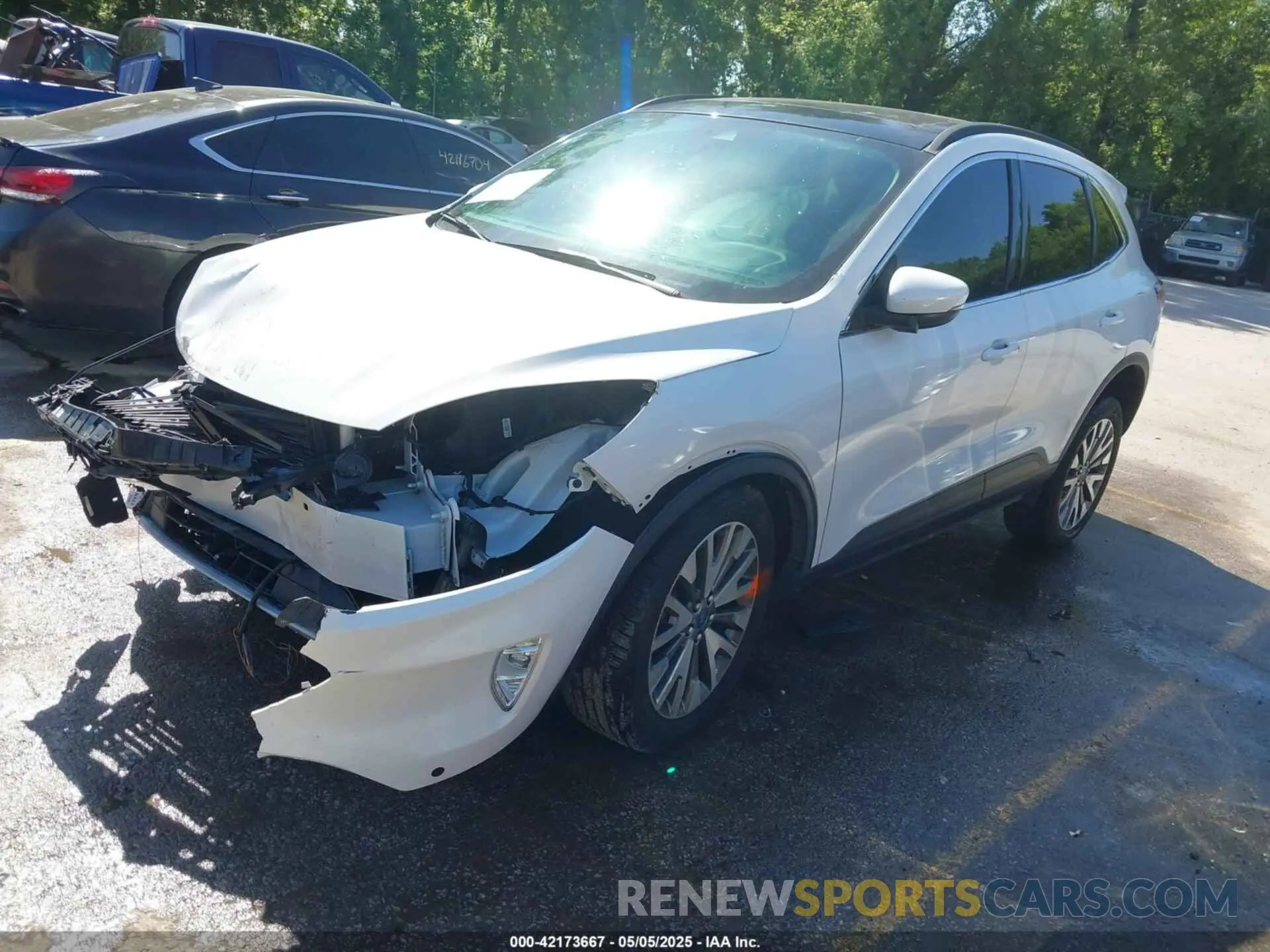 2 Photograph of a damaged car 1FMCU9J96LUC05611 FORD ESCAPE 2020