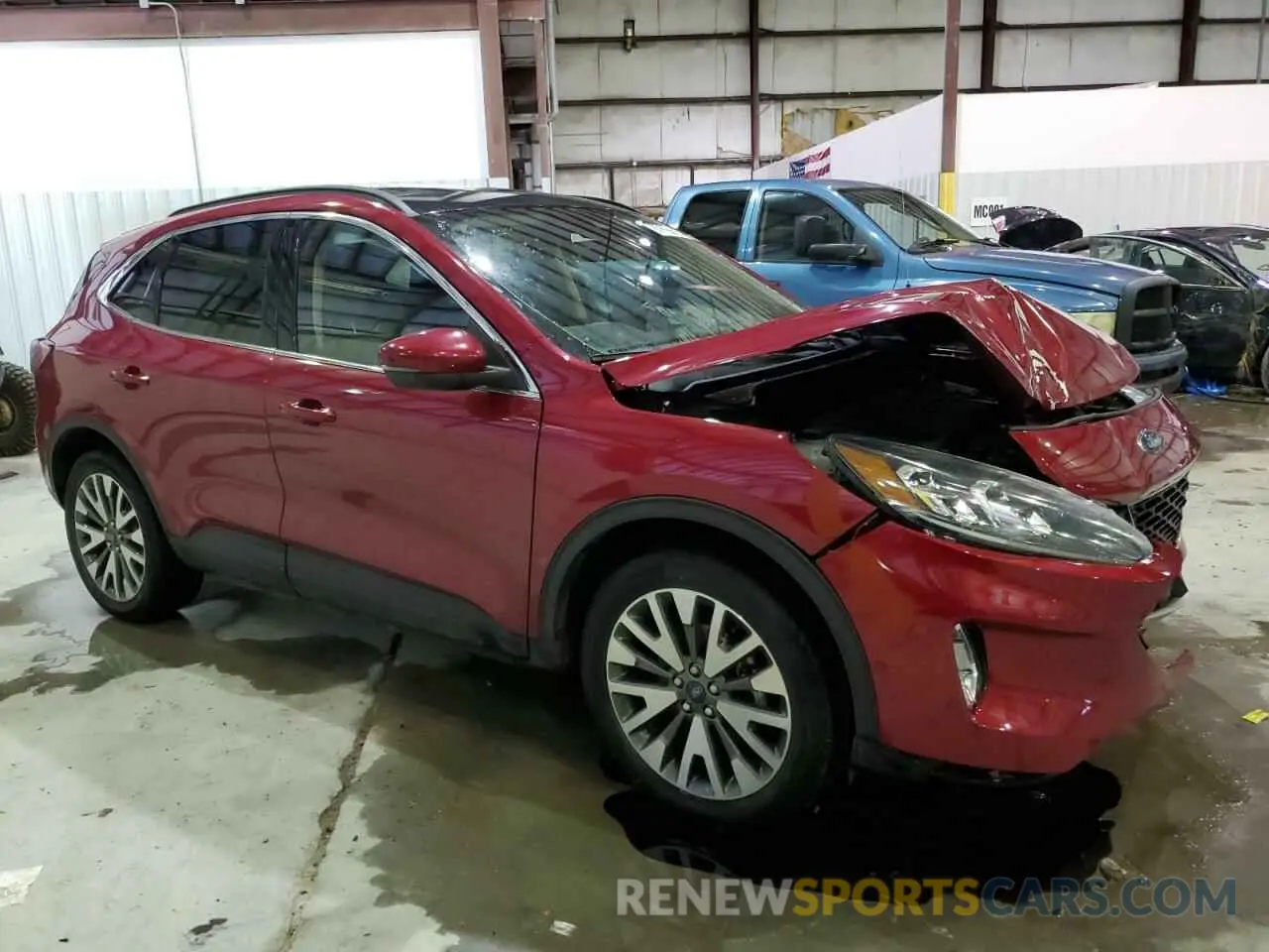 4 Photograph of a damaged car 1FMCU9J97LUA73068 FORD ESCAPE 2020