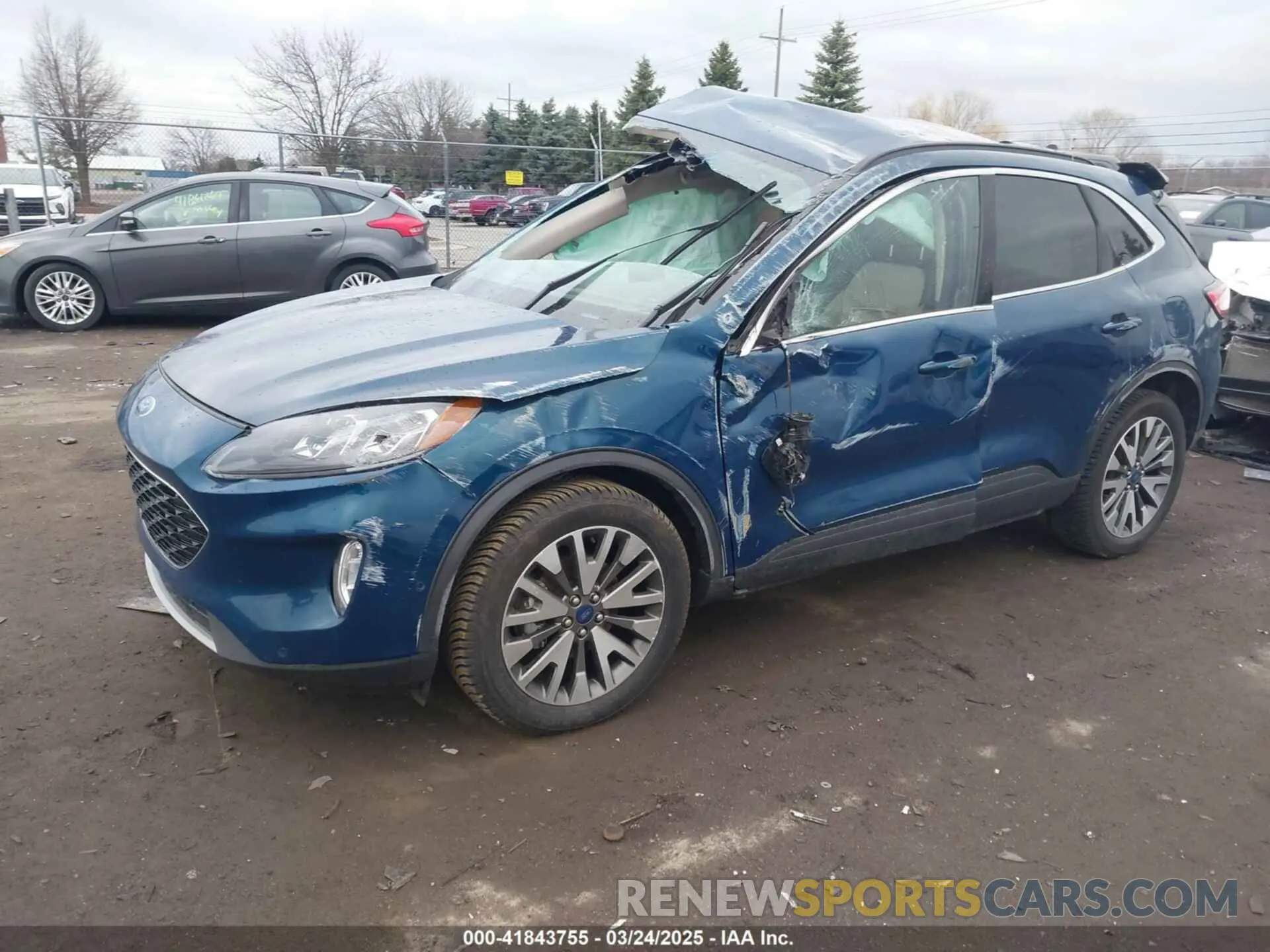 2 Photograph of a damaged car 1FMCU9J98LUC00068 FORD ESCAPE 2020