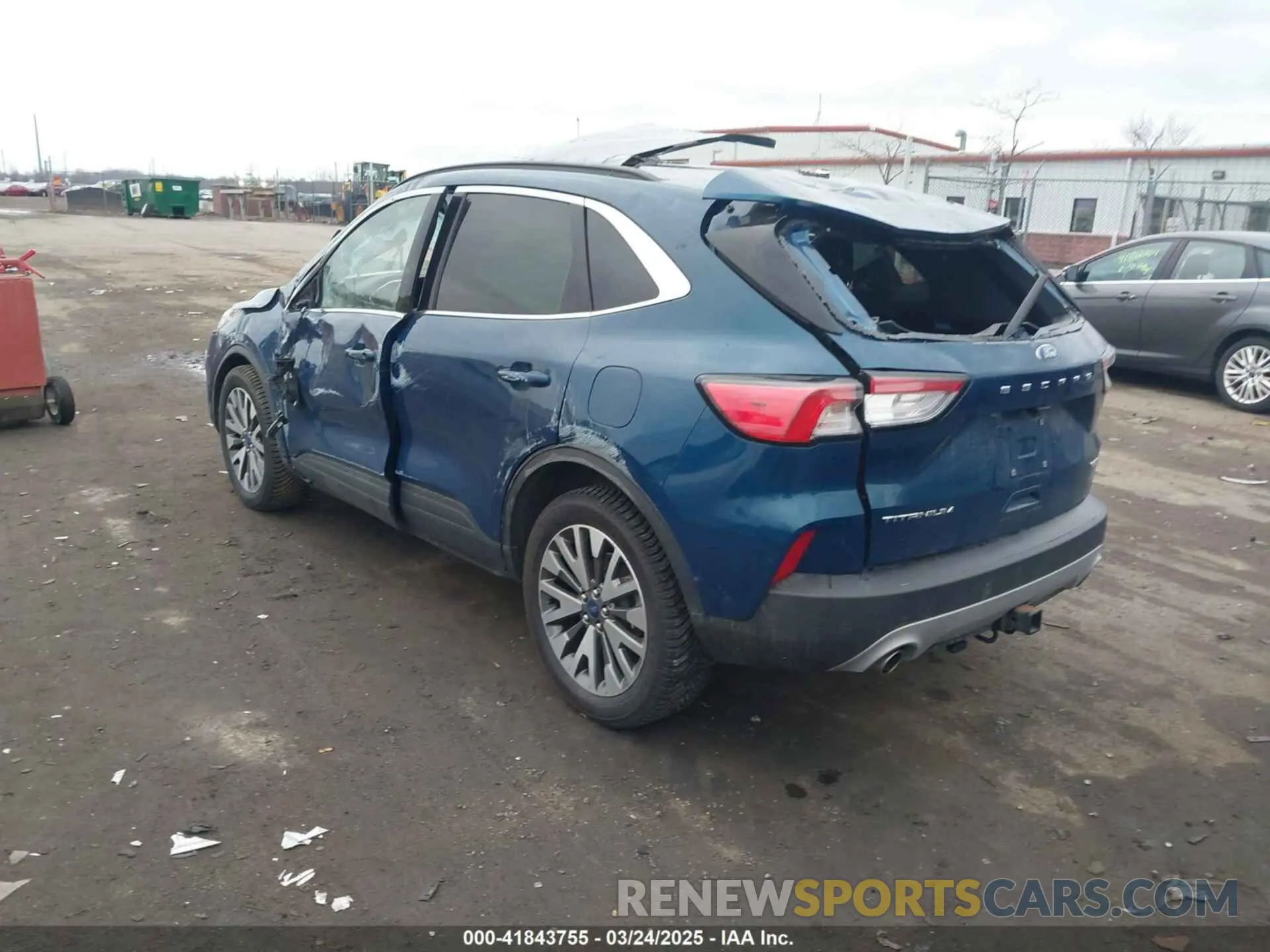 3 Photograph of a damaged car 1FMCU9J98LUC00068 FORD ESCAPE 2020