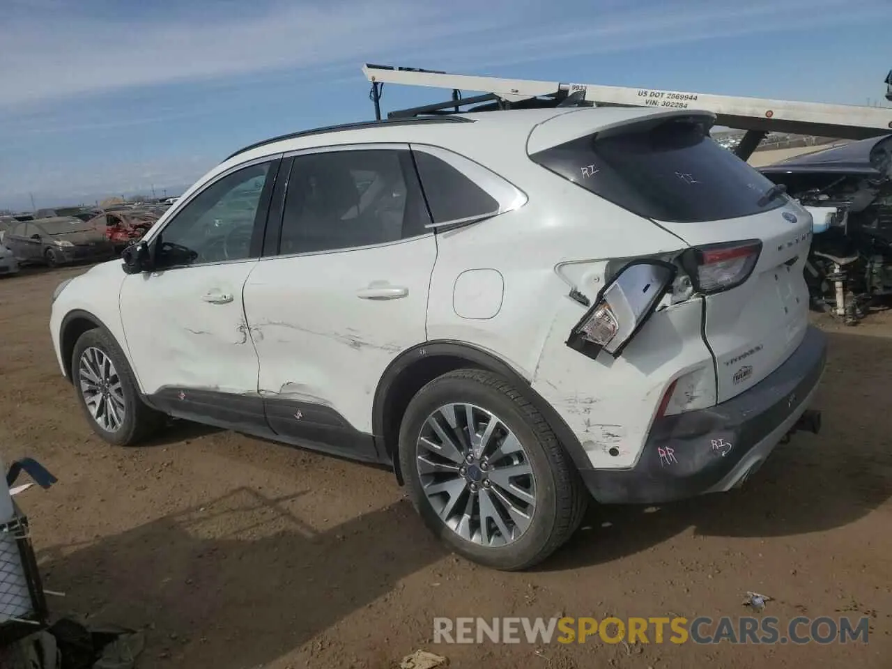 2 Photograph of a damaged car 1FMCU9J99LUB07446 FORD ESCAPE 2020