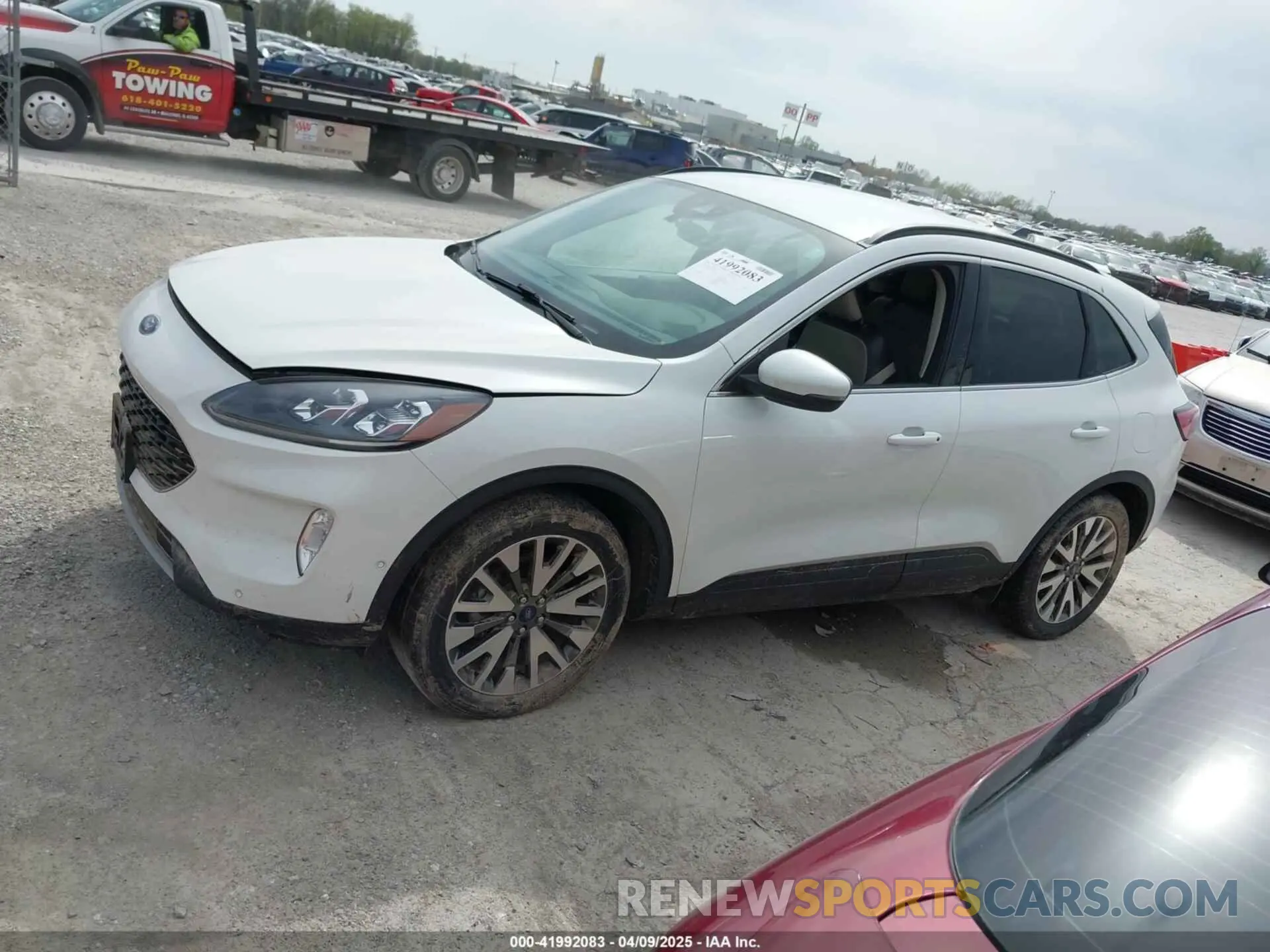 14 Photograph of a damaged car 1FMCU9J99LUB45341 FORD ESCAPE 2020