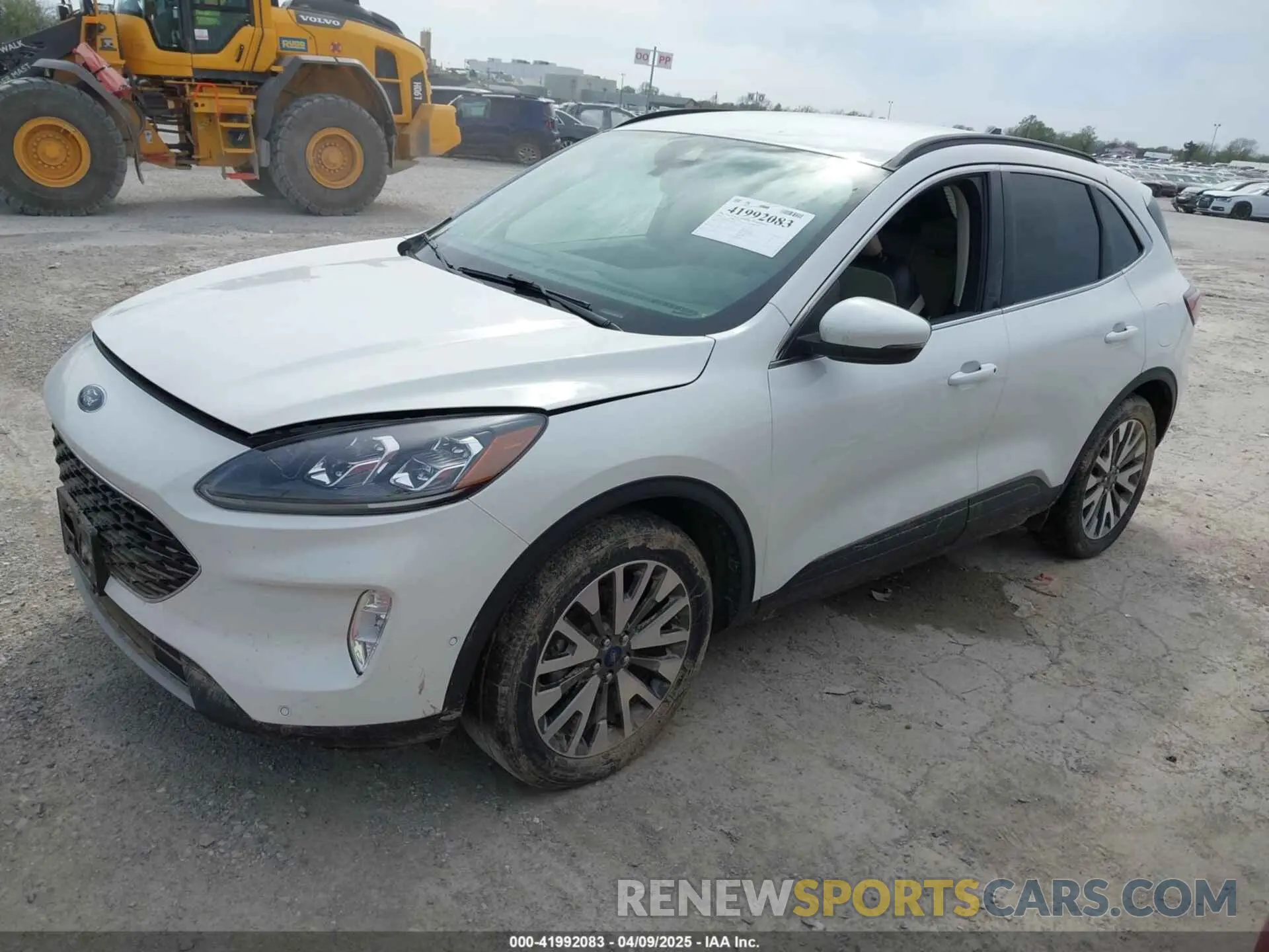 2 Photograph of a damaged car 1FMCU9J99LUB45341 FORD ESCAPE 2020