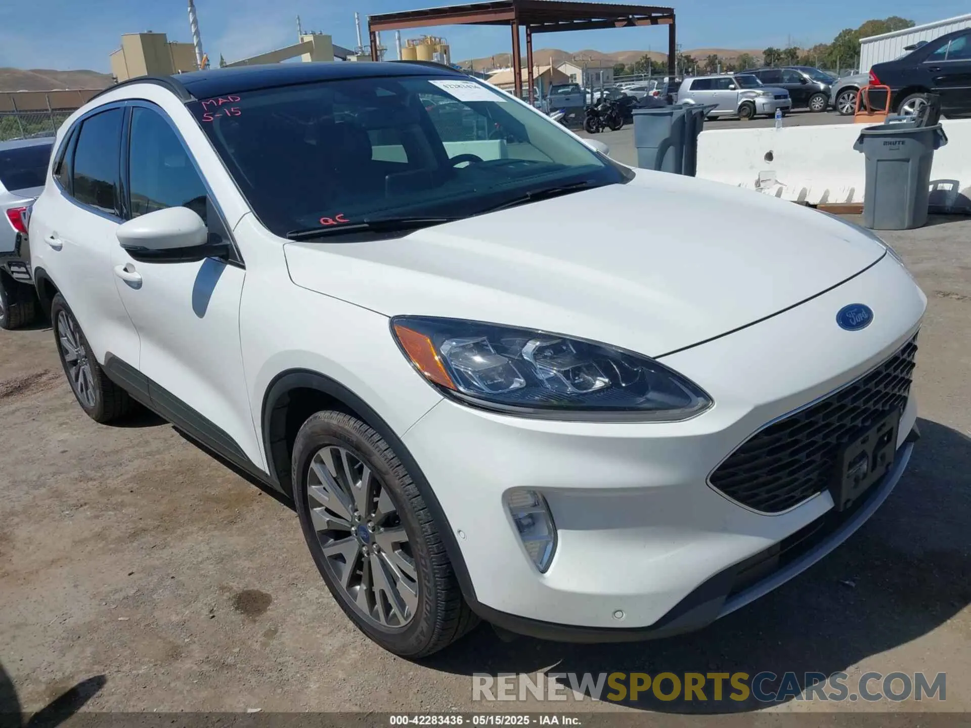 1 Photograph of a damaged car 1FMCU9J99LUC55290 FORD ESCAPE 2020