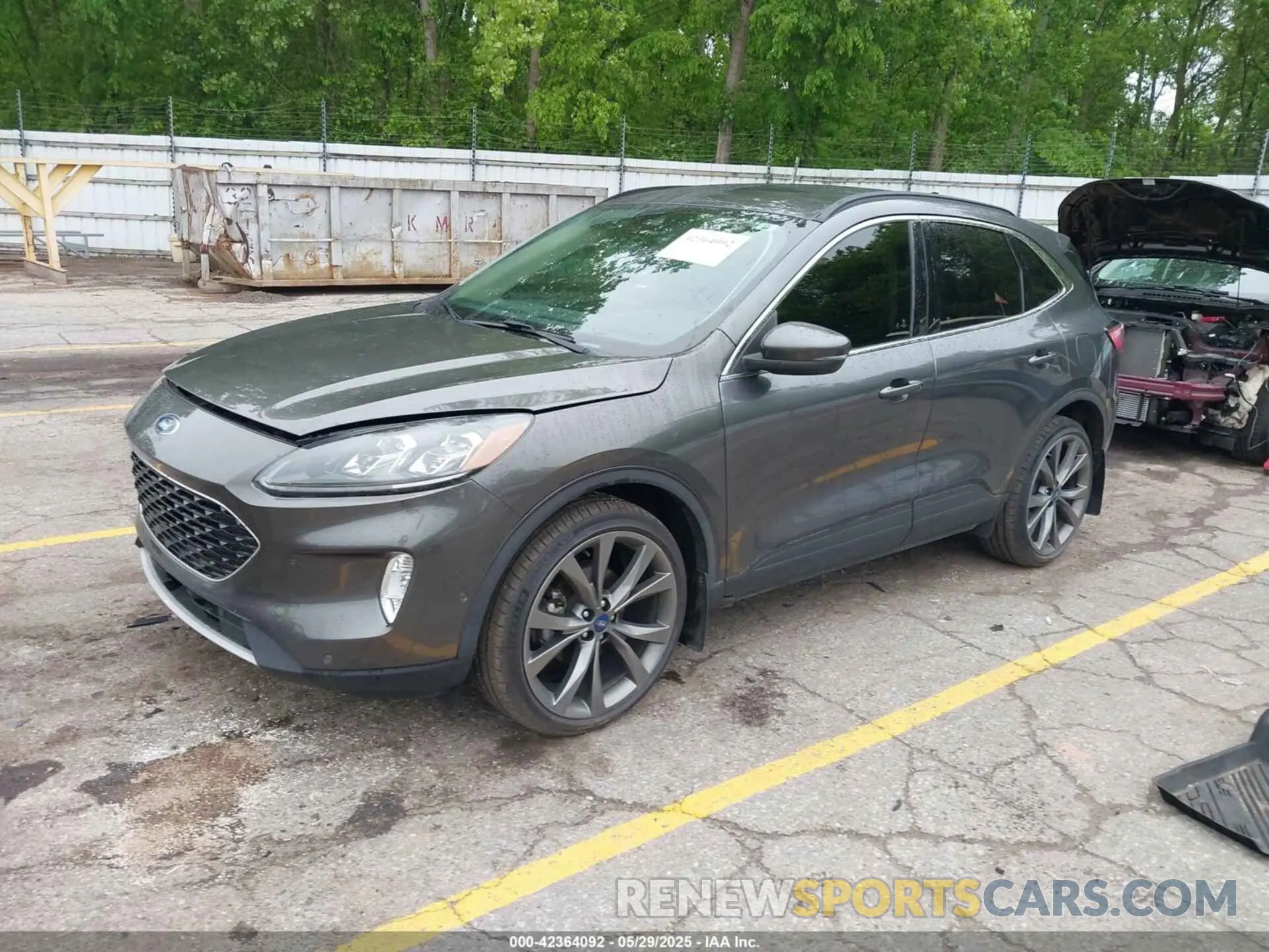 2 Photograph of a damaged car 1FMCU9J9XLUA81357 FORD ESCAPE 2020