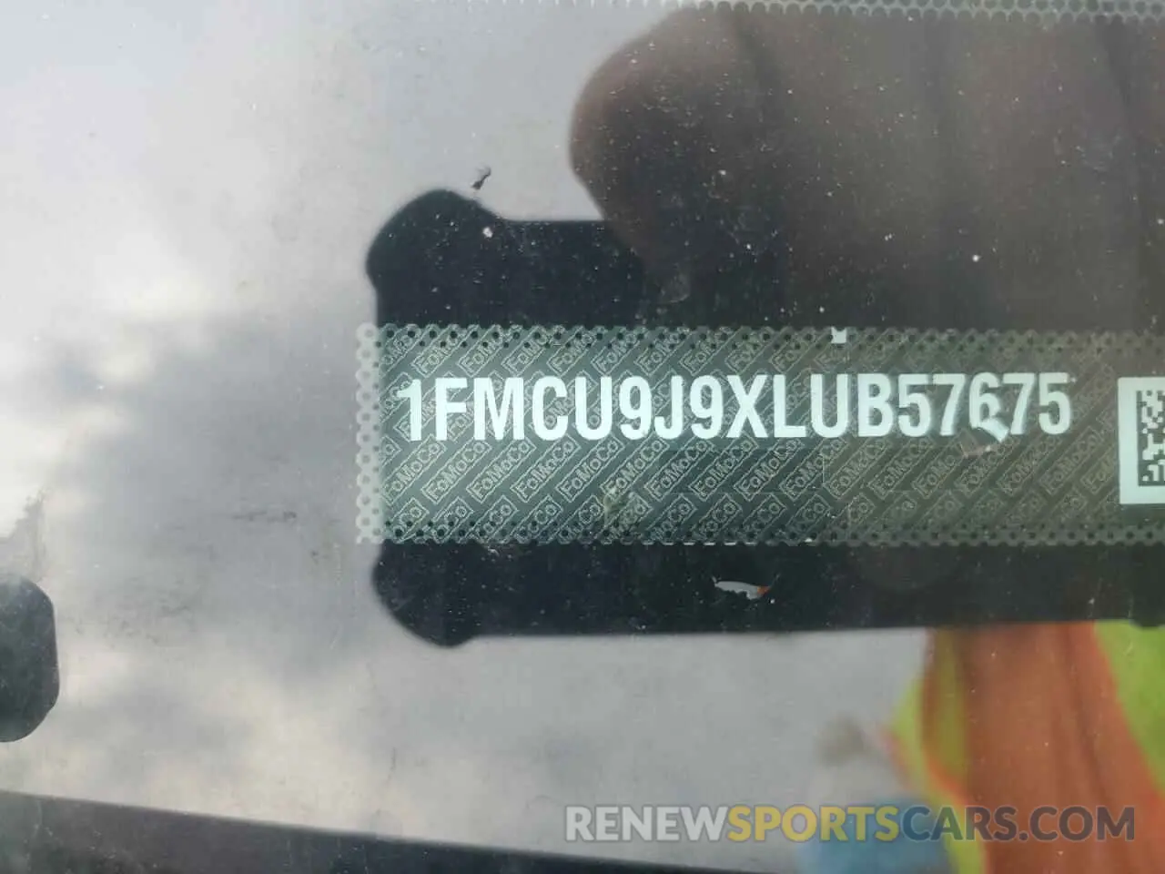 13 Photograph of a damaged car 1FMCU9J9XLUB57675 FORD ESCAPE 2020