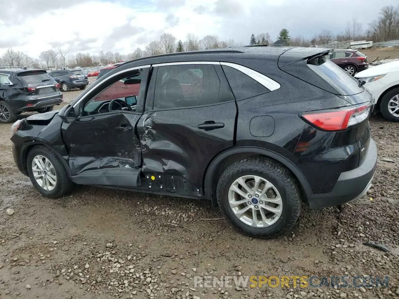 2 Photograph of a damaged car 1FMCU0BZ1MUA03951 FORD ESCAPE 2021