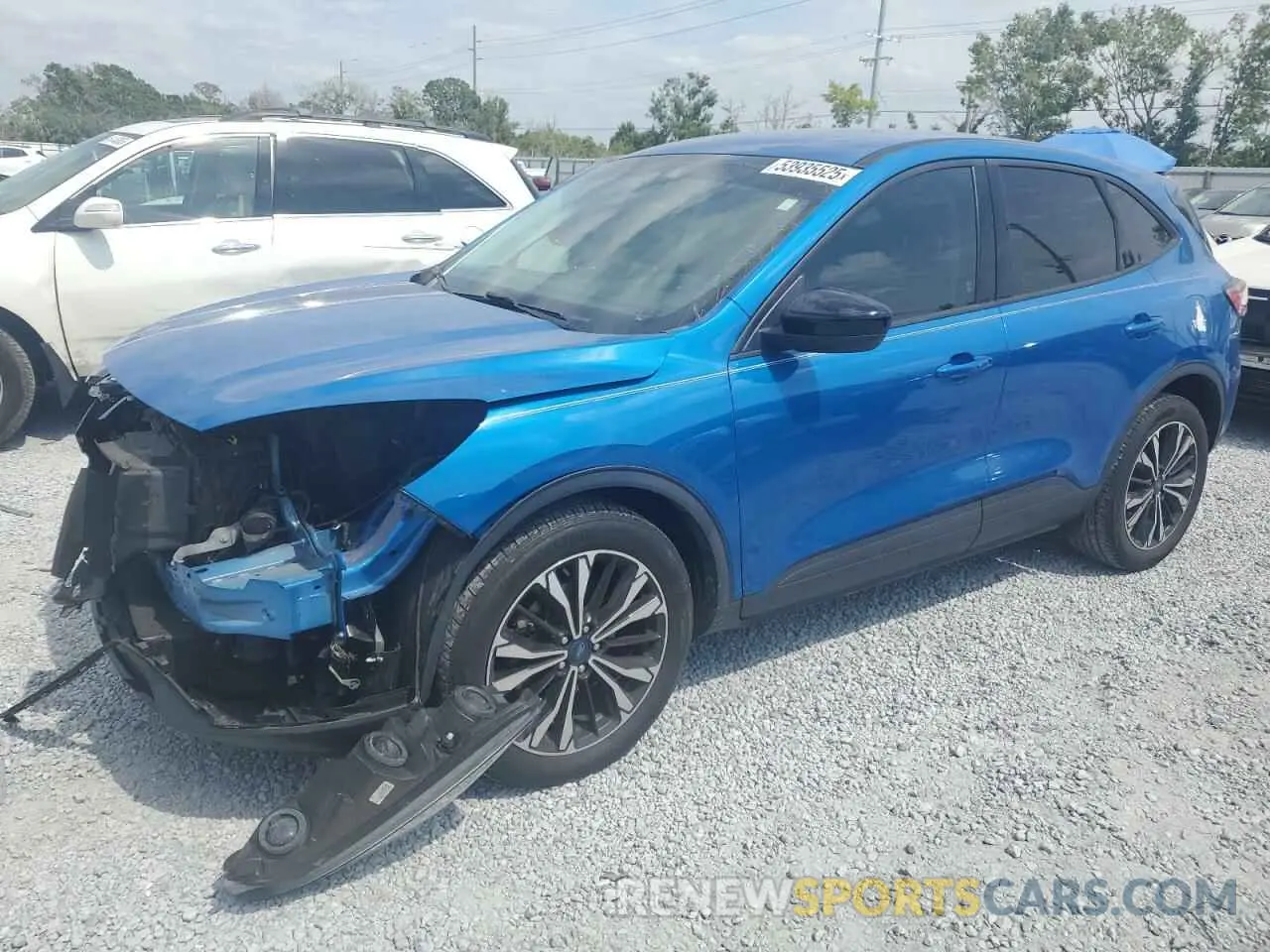 1 Photograph of a damaged car 1FMCU0BZ1MUB01748 FORD ESCAPE 2021