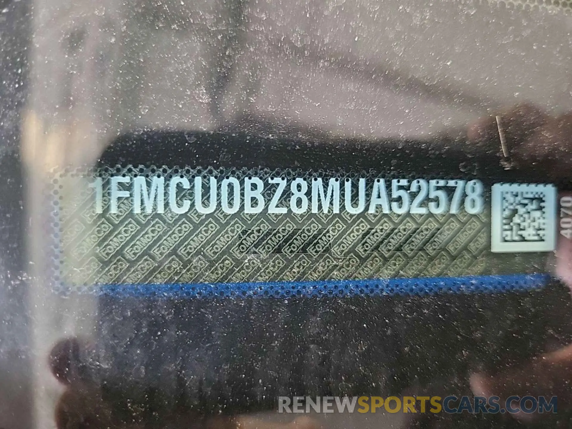 5 Photograph of a damaged car 1FMCU0BZ8MUA52578 FORD ESCAPE 2021