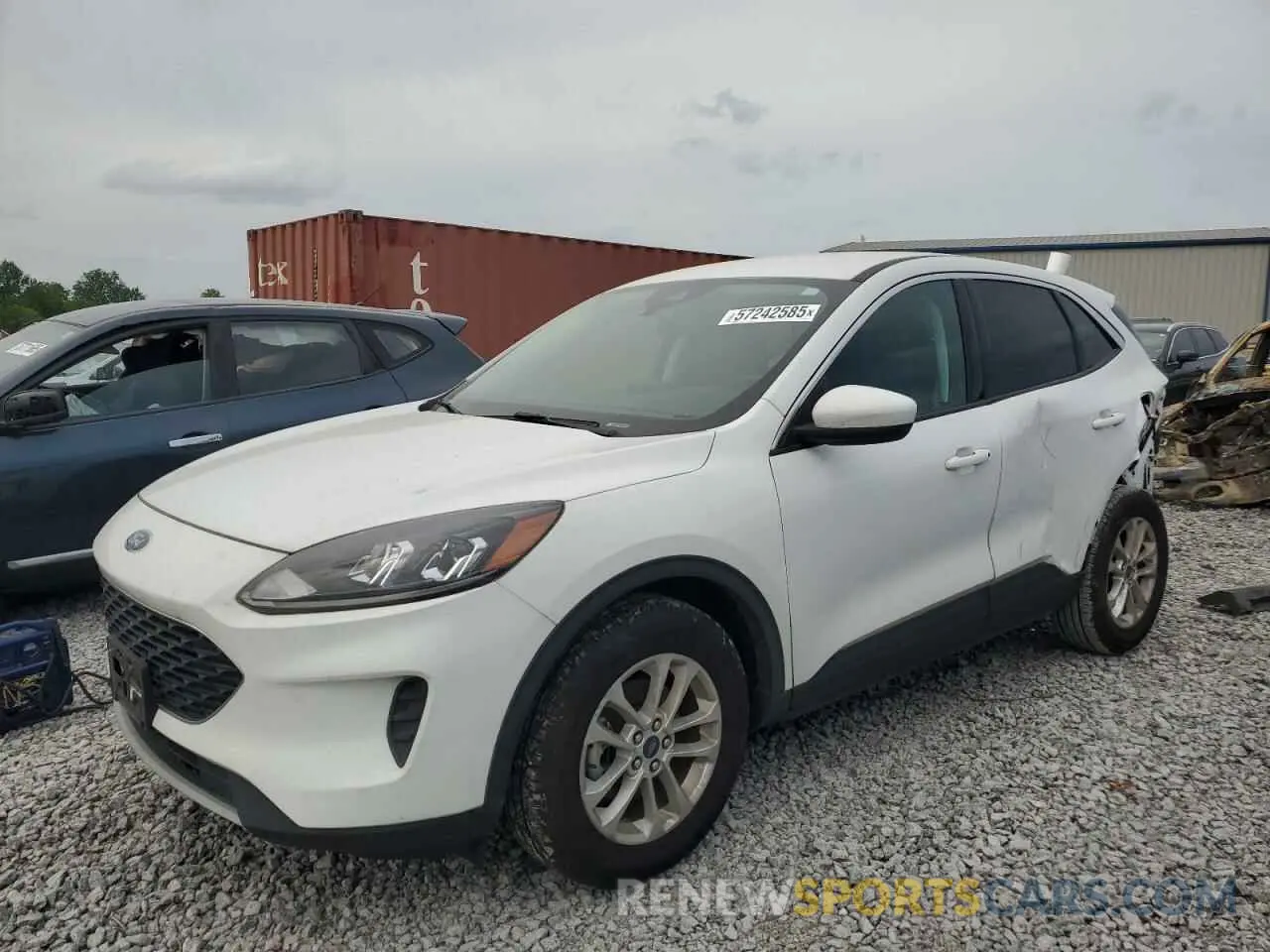 1 Photograph of a damaged car 1FMCU0BZ8MUA58445 FORD ESCAPE 2021