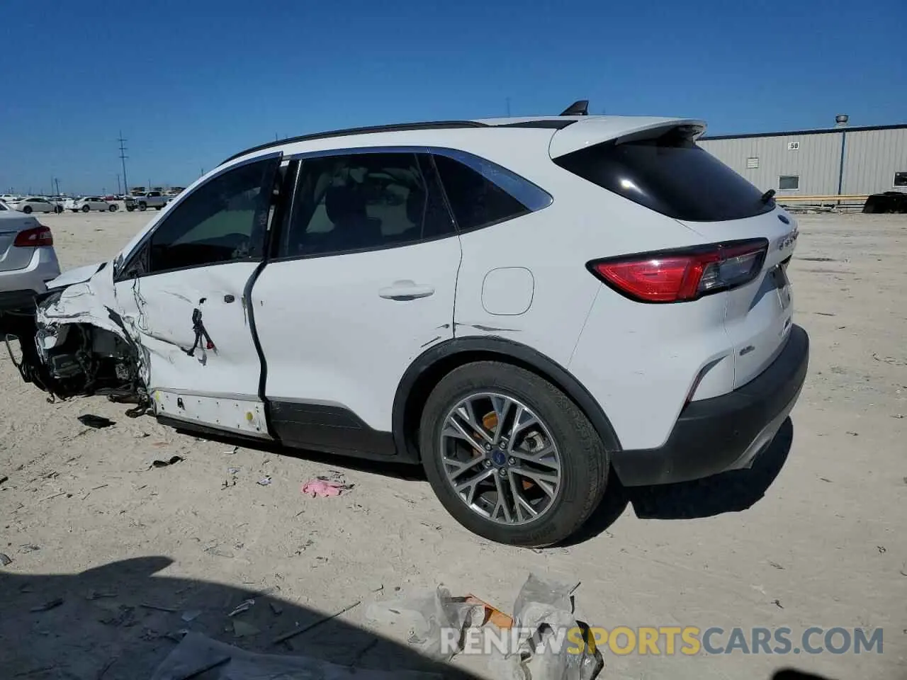 2 Photograph of a damaged car 1FMCU0CZ5MUA52570 FORD ESCAPE 2021