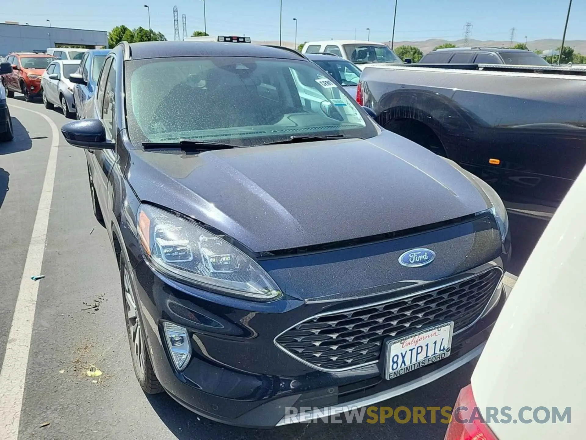 11 Photograph of a damaged car 1FMCU0DZ0MUA85653 FORD ESCAPE 2021