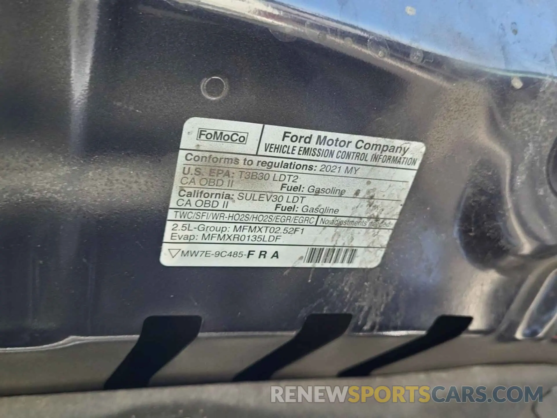 22 Photograph of a damaged car 1FMCU0DZ0MUA85653 FORD ESCAPE 2021