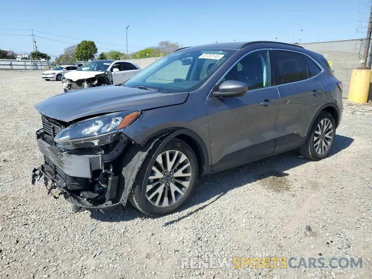1 Photograph of a damaged car 1FMCU0DZ1MUA16227 FORD ESCAPE 2021