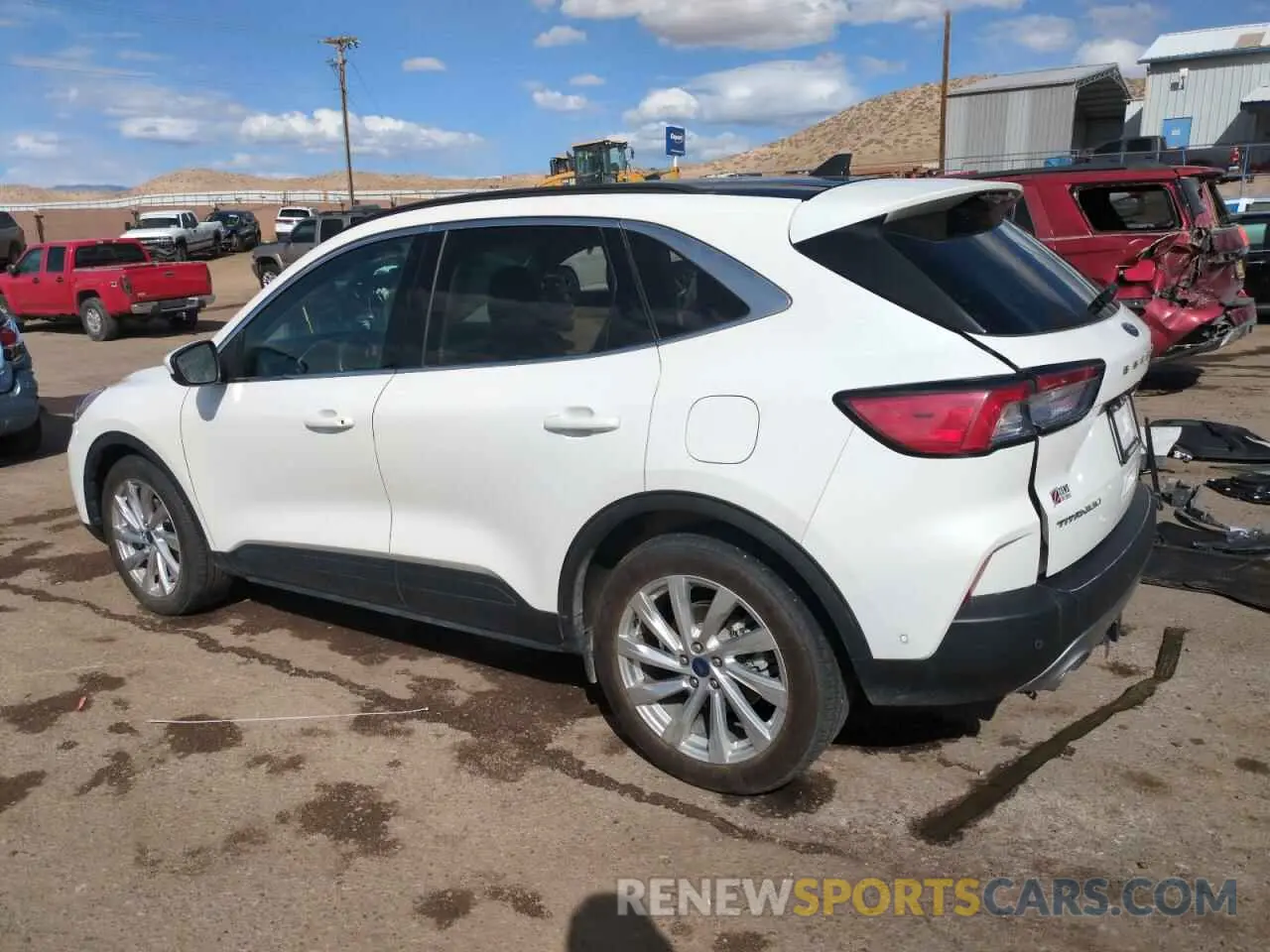 2 Photograph of a damaged car 1FMCU0DZ2MUB02954 FORD ESCAPE 2021