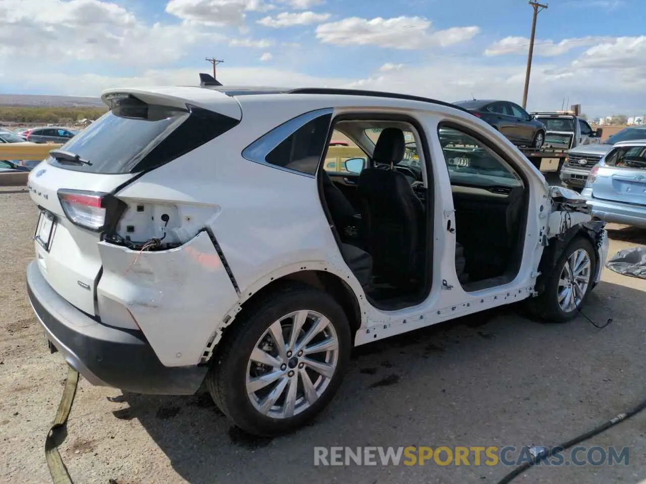 3 Photograph of a damaged car 1FMCU0DZ2MUB02954 FORD ESCAPE 2021