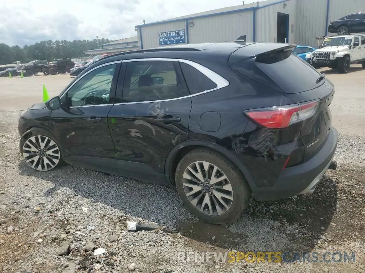 2 Photograph of a damaged car 1FMCU0DZ8MUA18315 FORD ESCAPE 2021