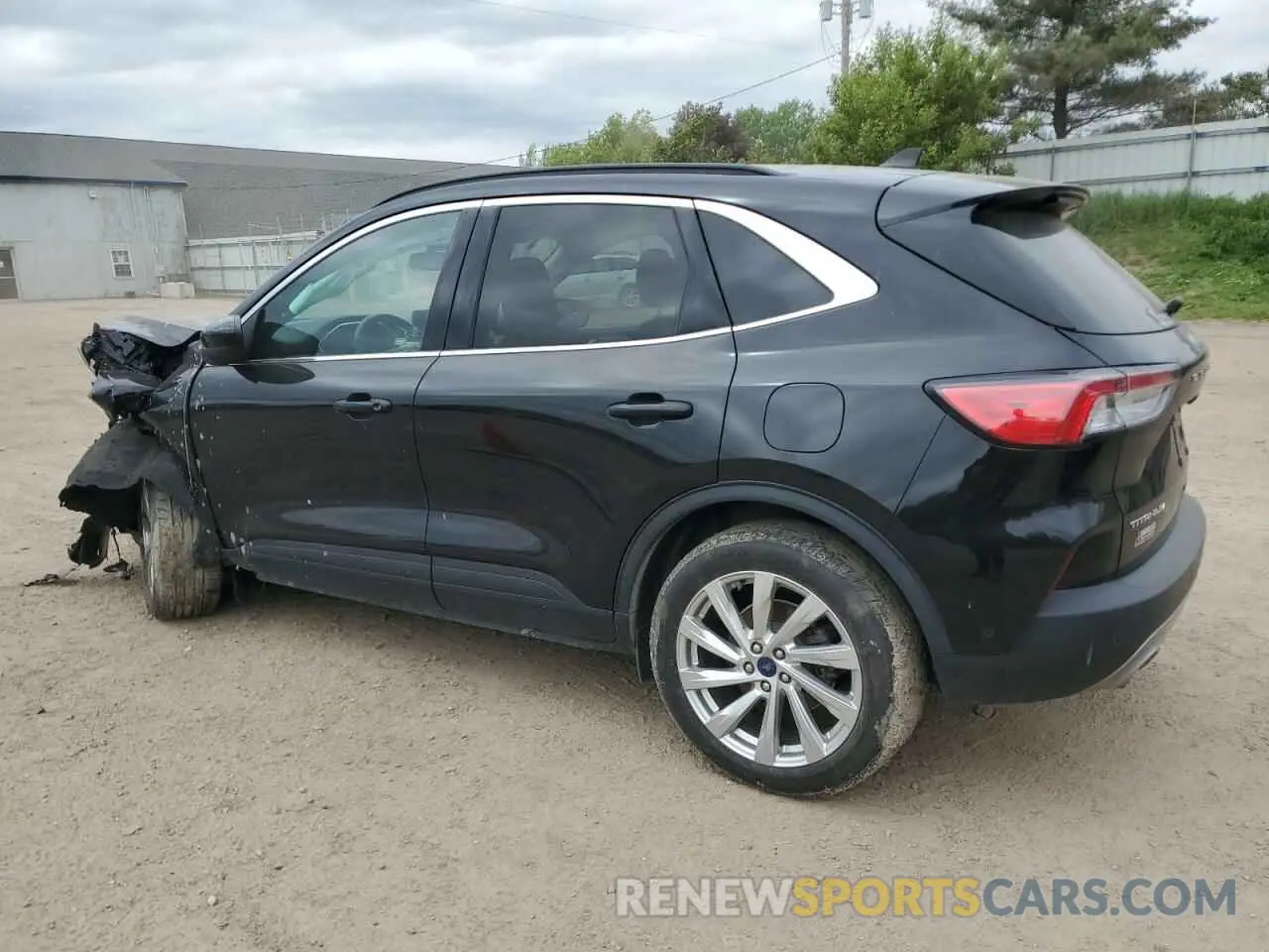 2 Photograph of a damaged car 1FMCU0DZ9MUA12040 FORD ESCAPE 2021