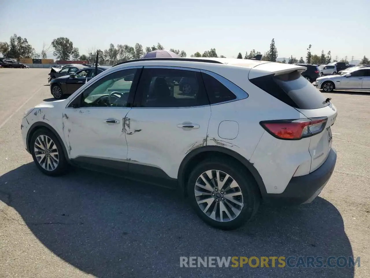 2 Photograph of a damaged car 1FMCU0DZ9MUA21577 FORD ESCAPE 2021