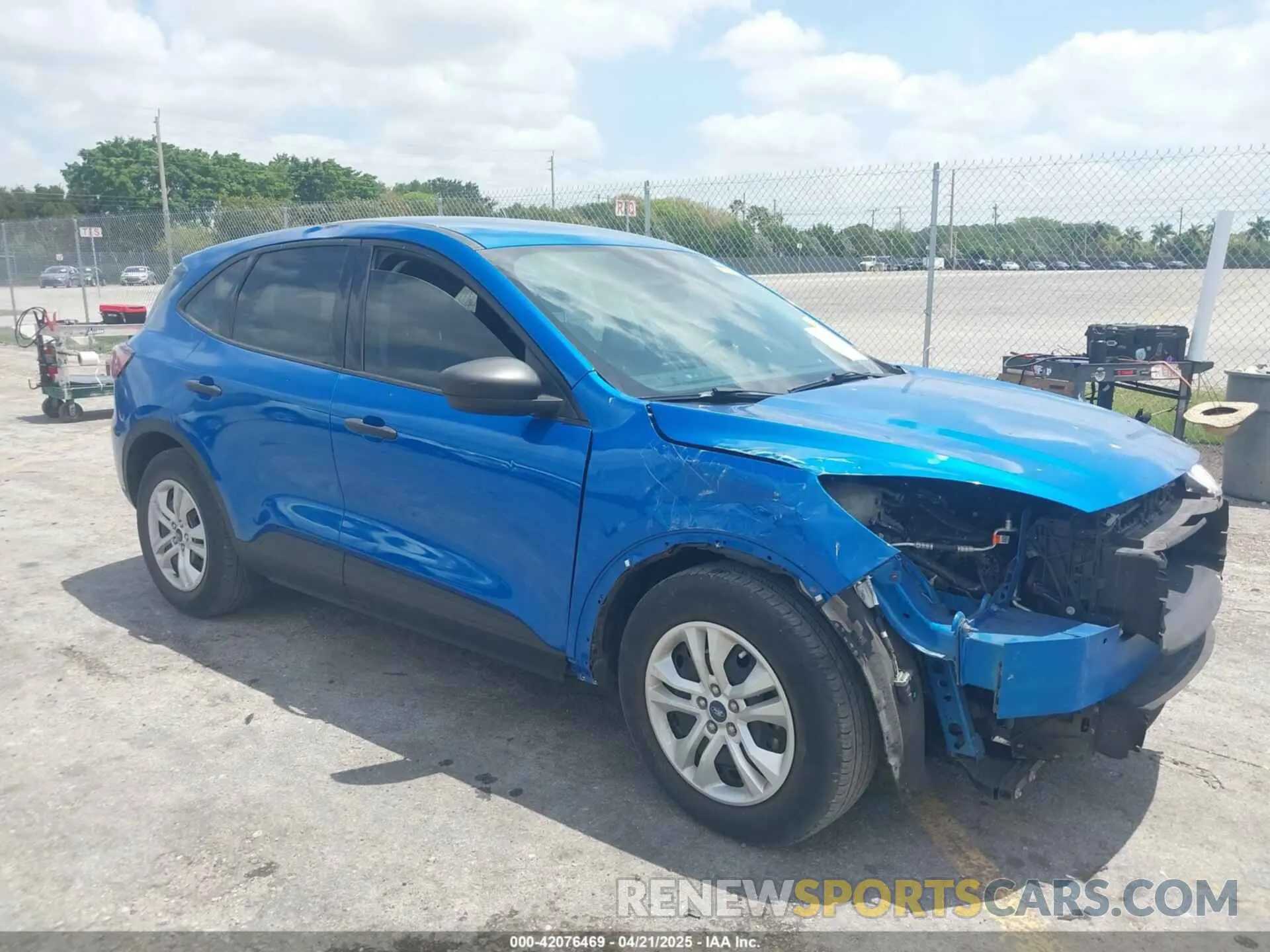 1 Photograph of a damaged car 1FMCU0F64MUA25779 FORD ESCAPE 2021