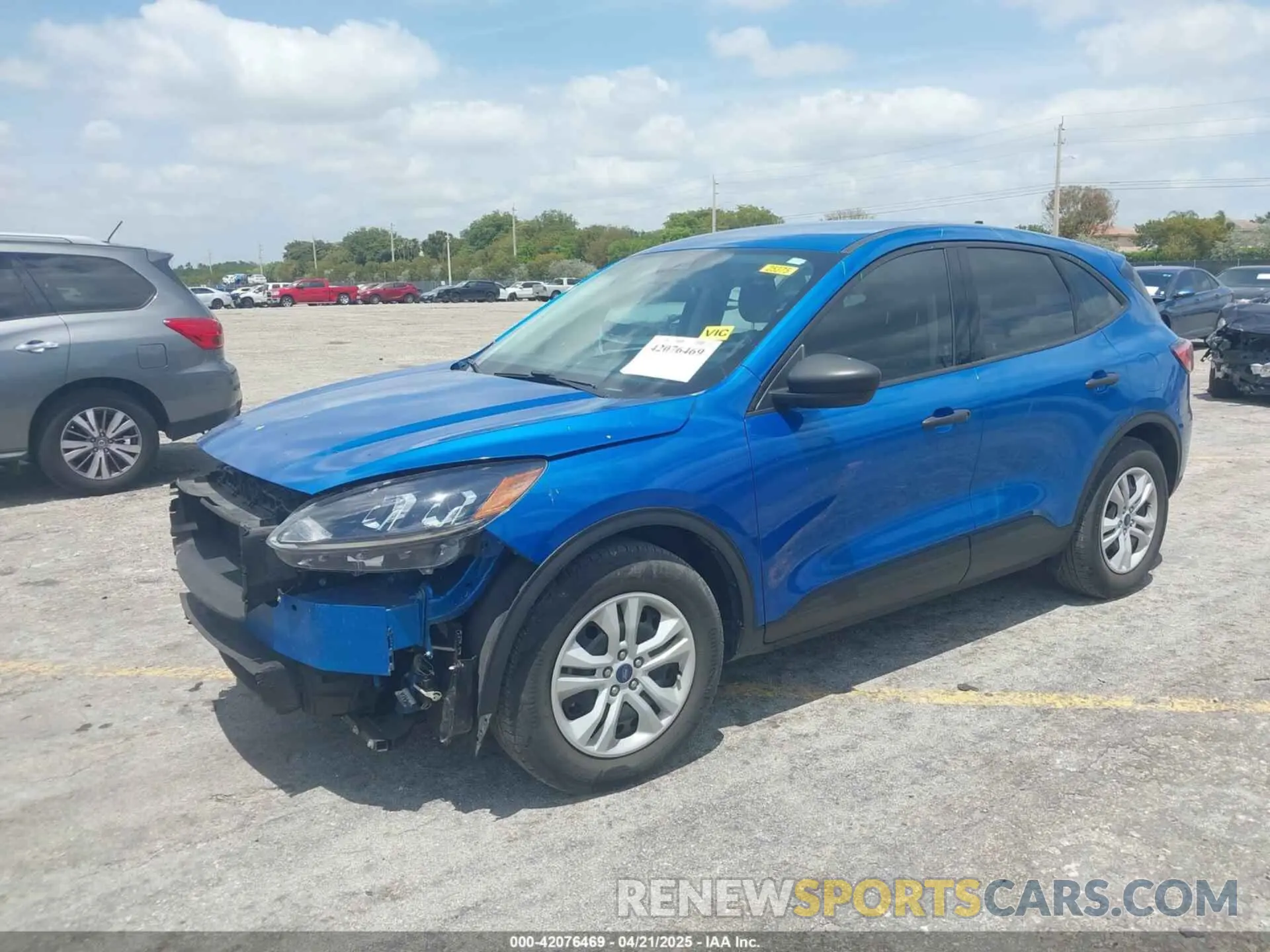 2 Photograph of a damaged car 1FMCU0F64MUA25779 FORD ESCAPE 2021